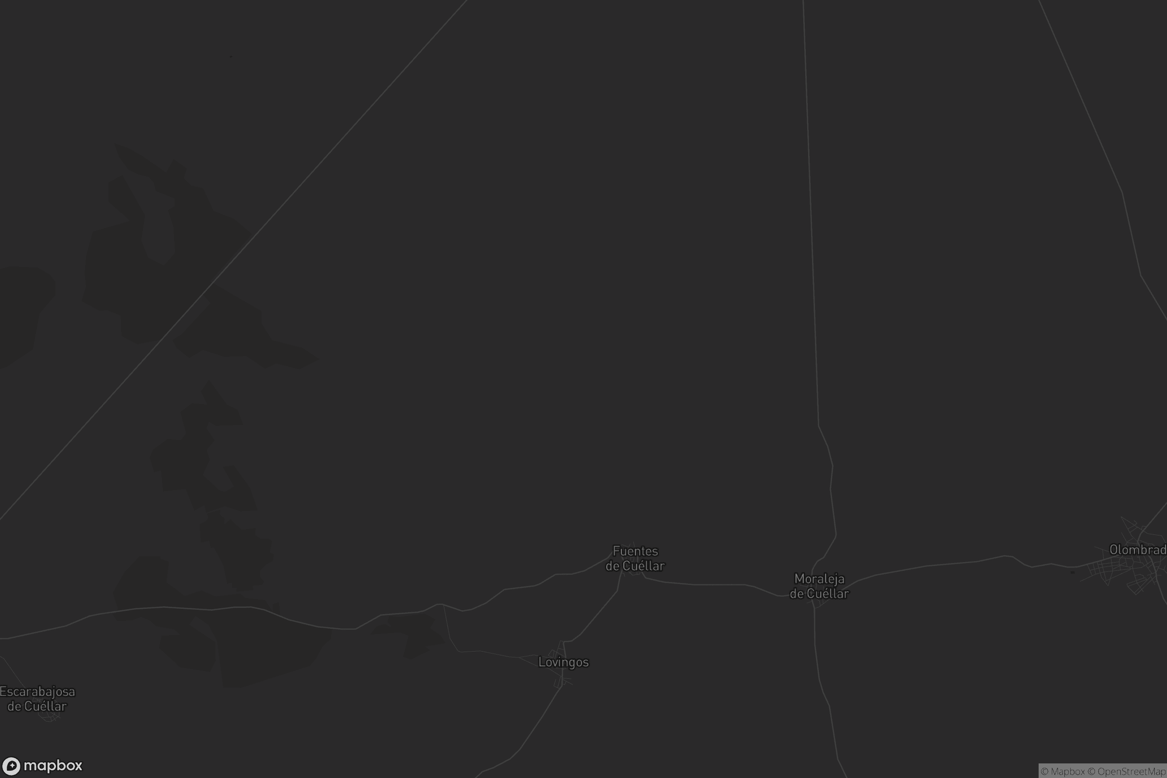 Mapa de Fuentes de Cuéllar