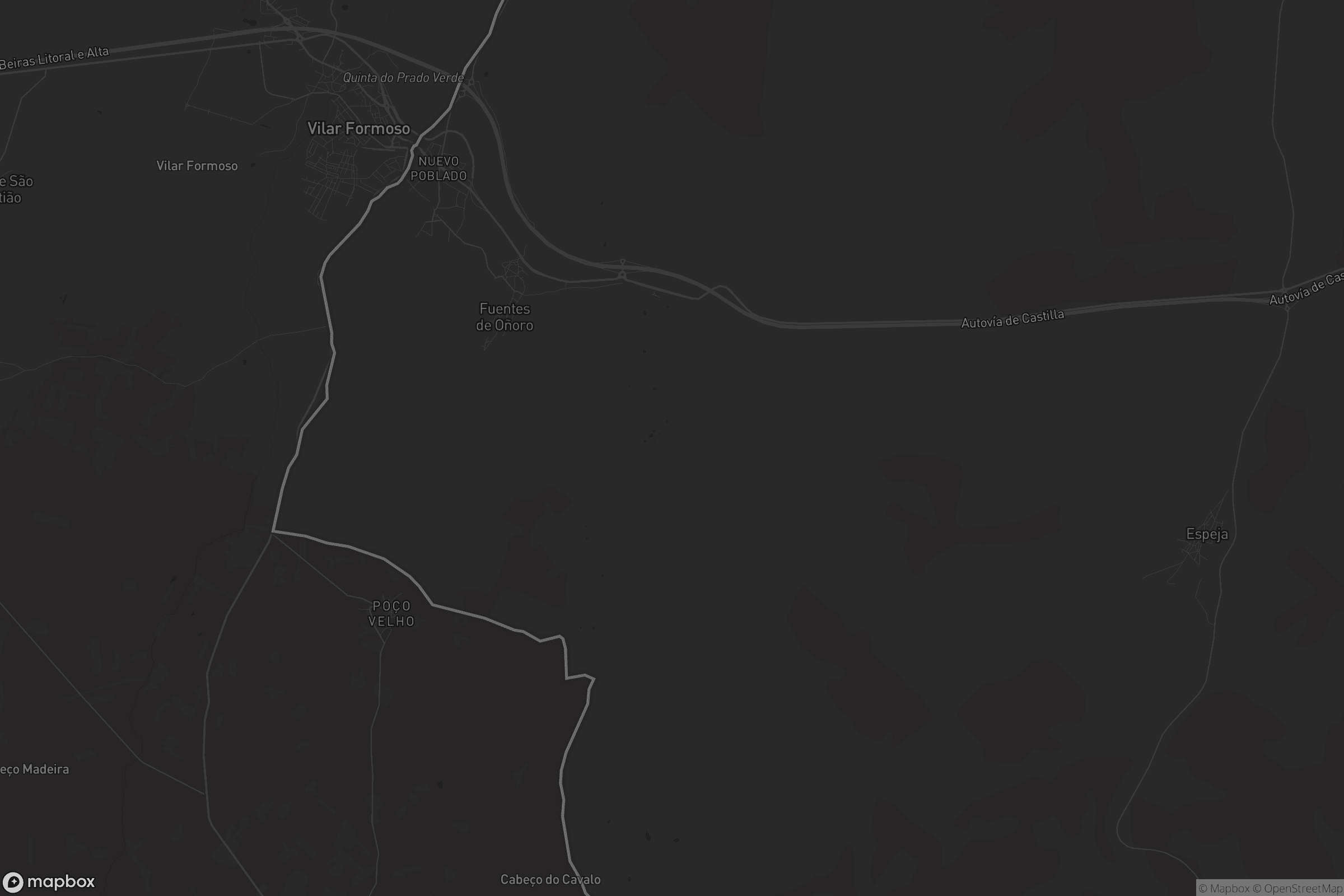 Mapa de Fuentes de Oñoro