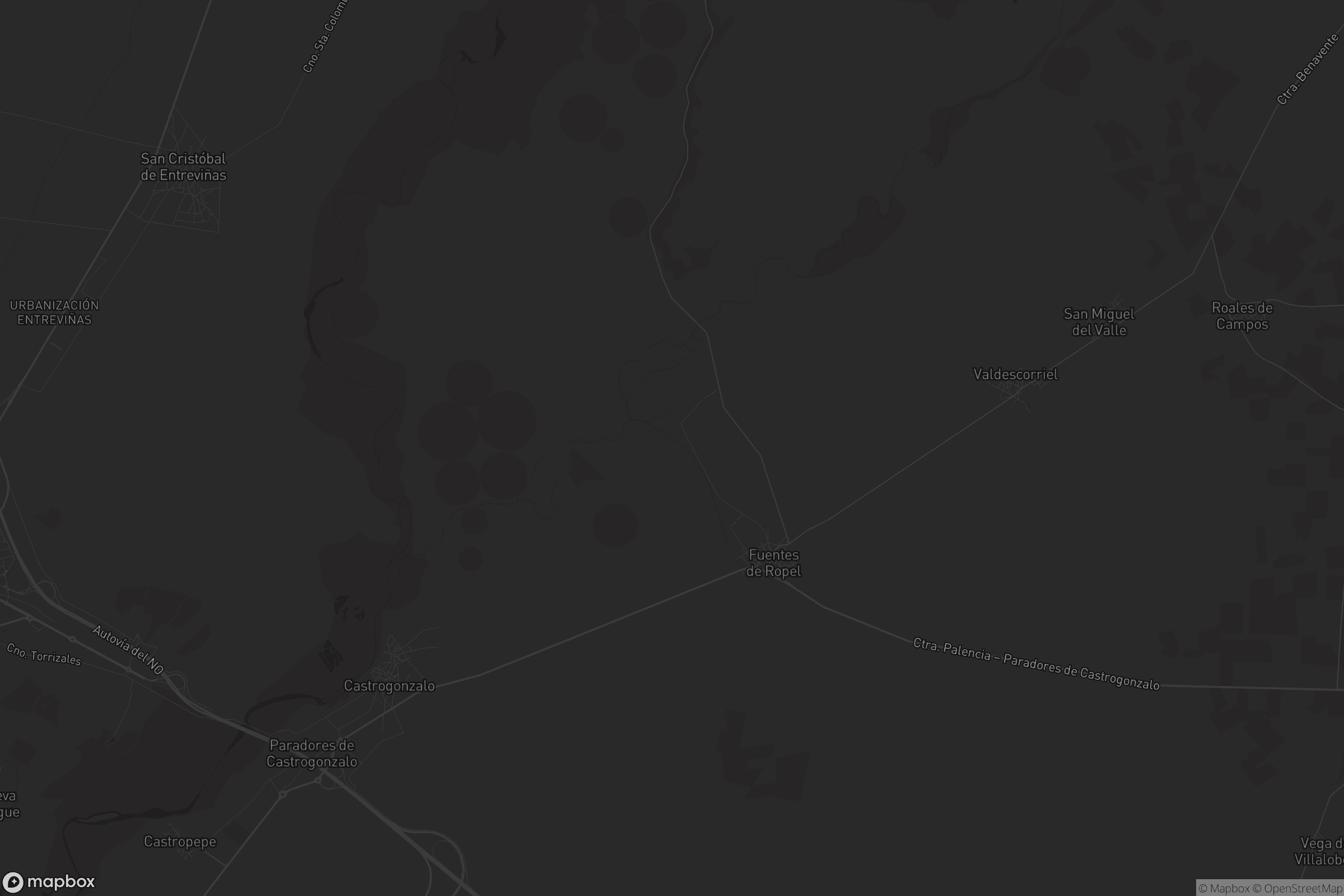 Mapa de Fuentes de Ropel