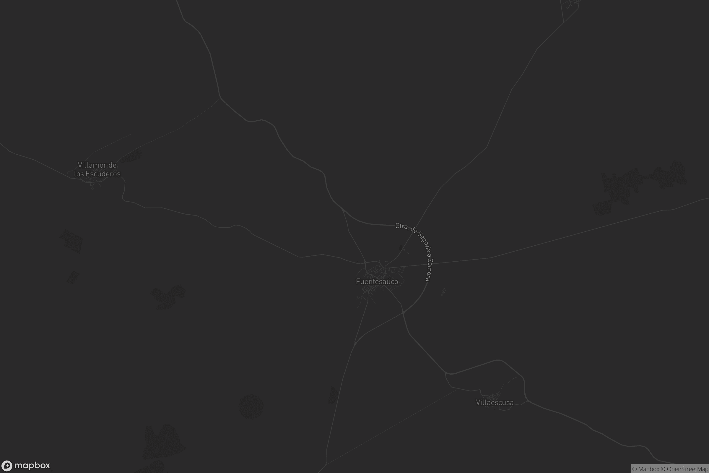 Mapa de Fuentesaúco