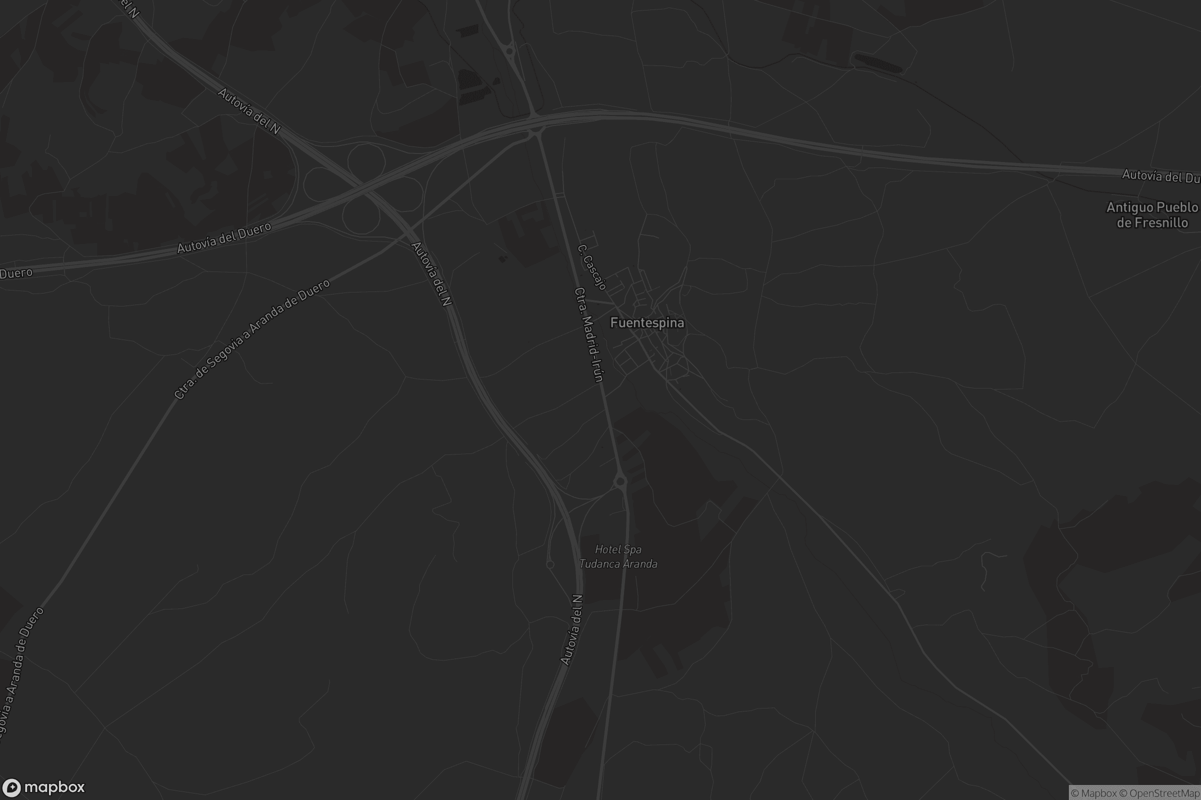 Mapa de Fuentespina
