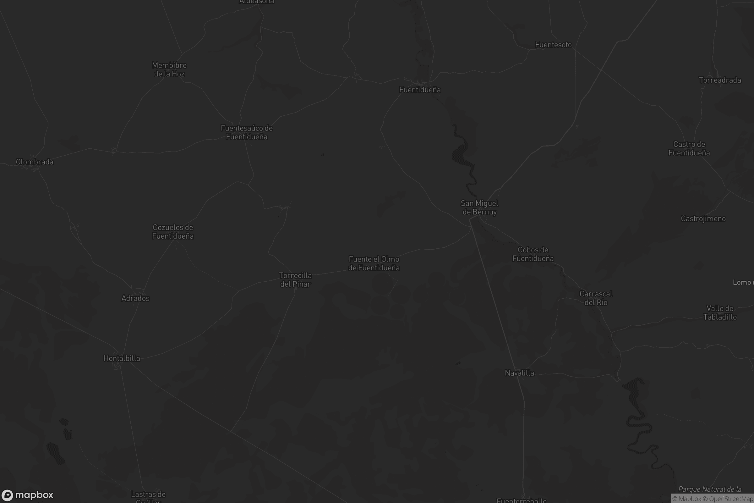 Mapa de Fuentidueña