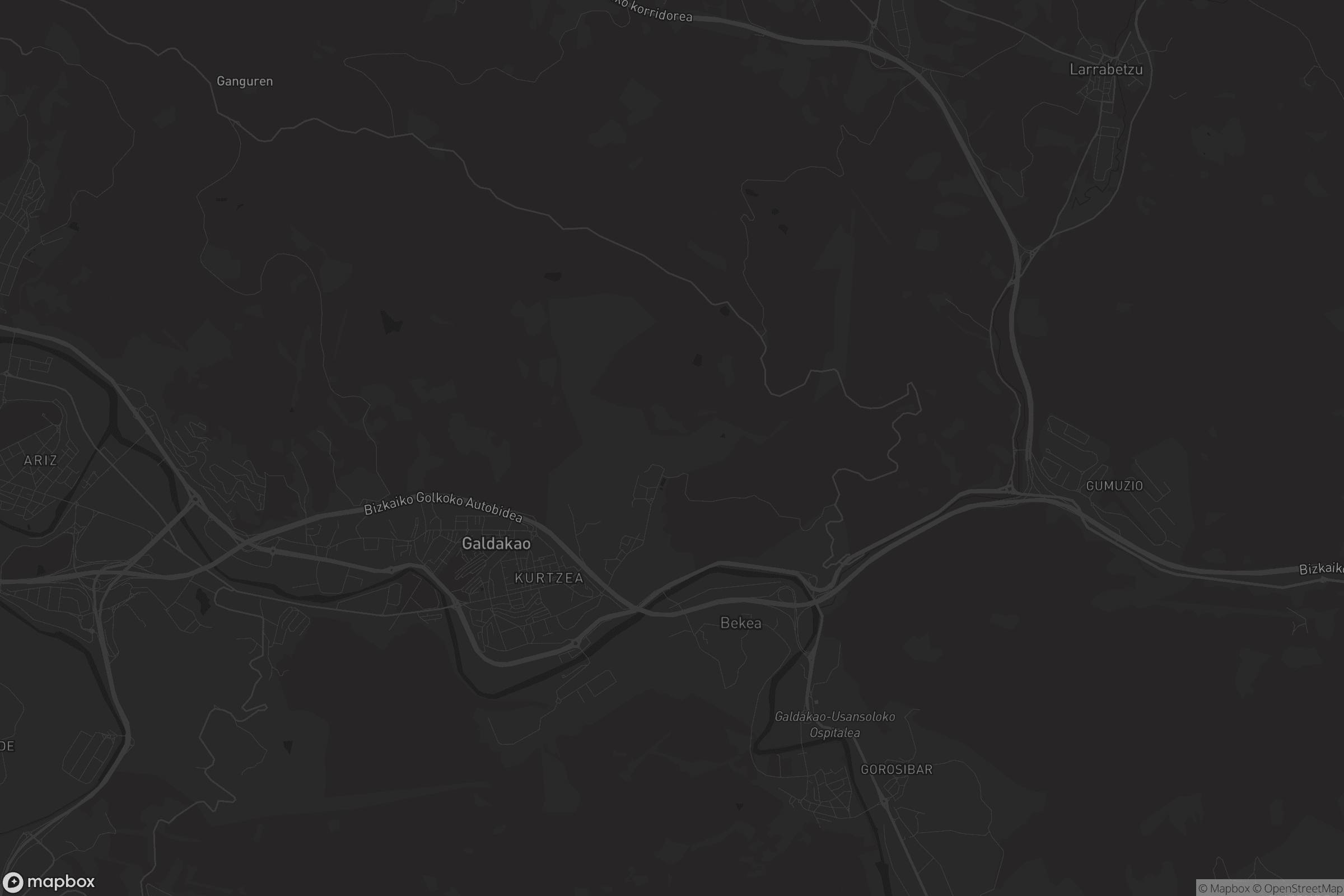 Mapa de Galdakao