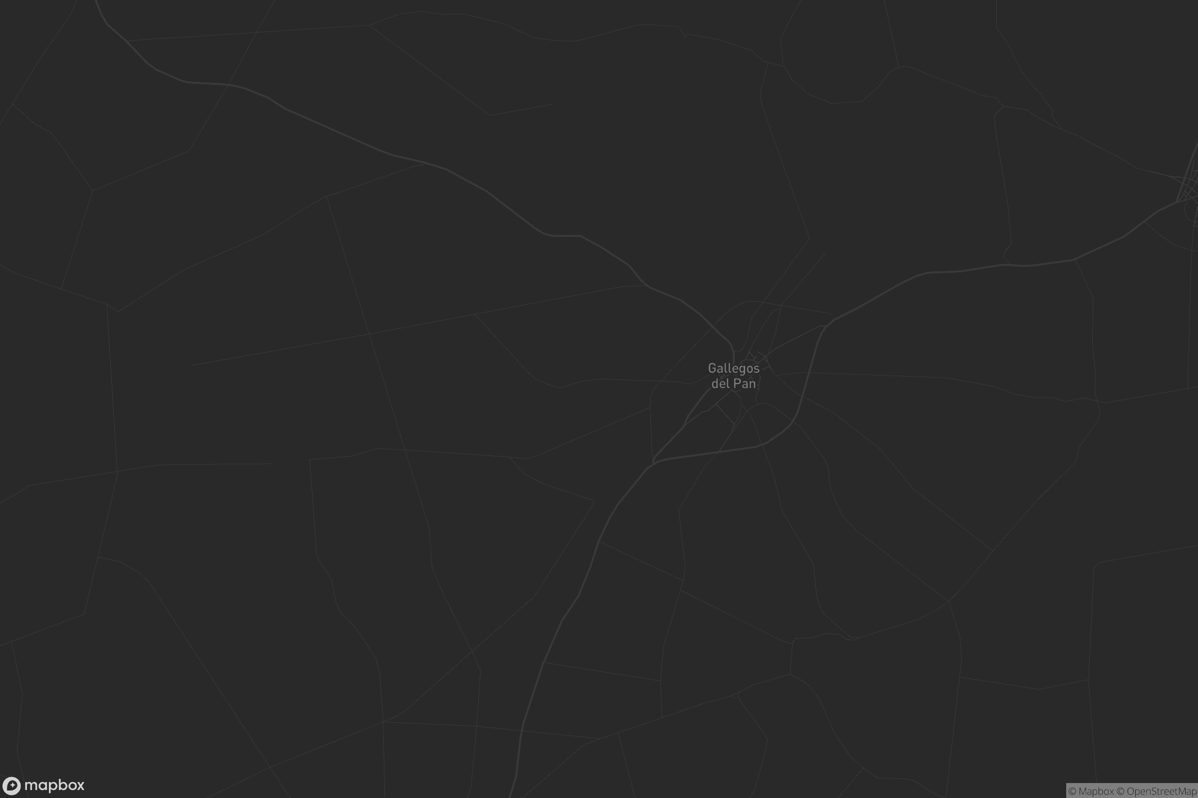 Mapa de Gallegos del Pan