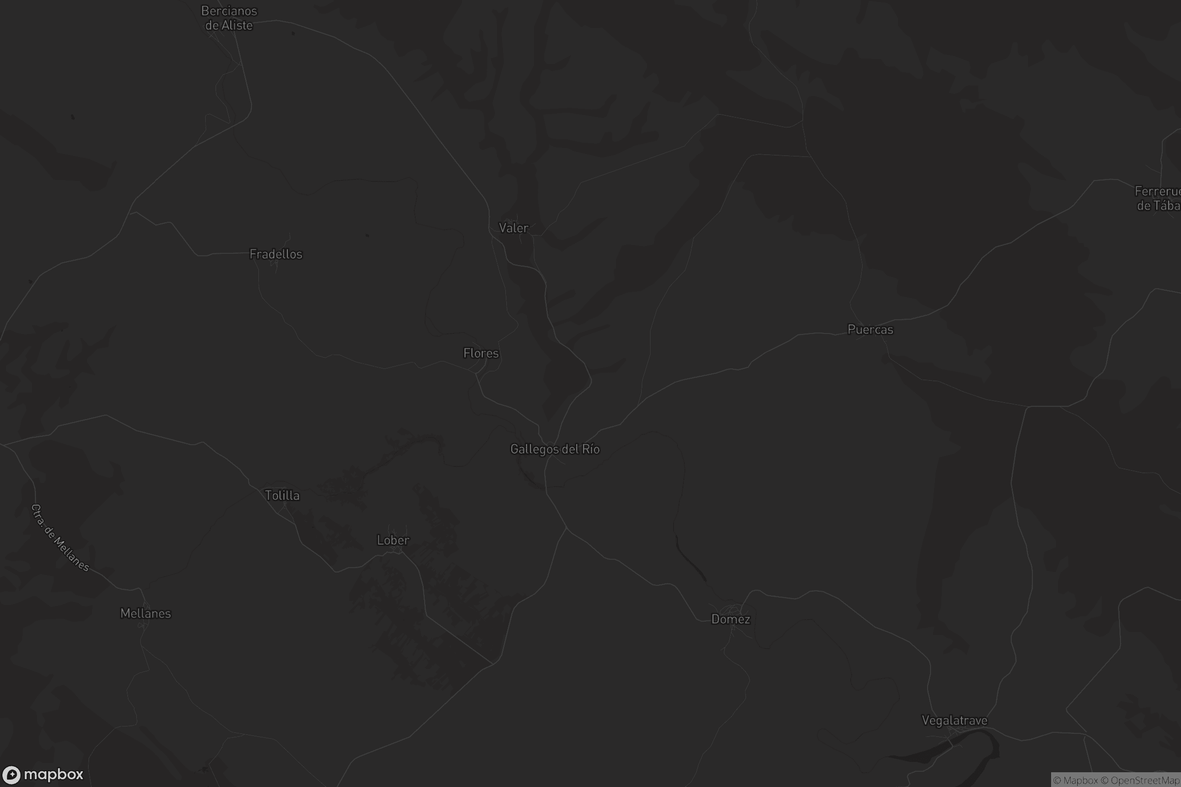 Mapa de Gallegos del Río