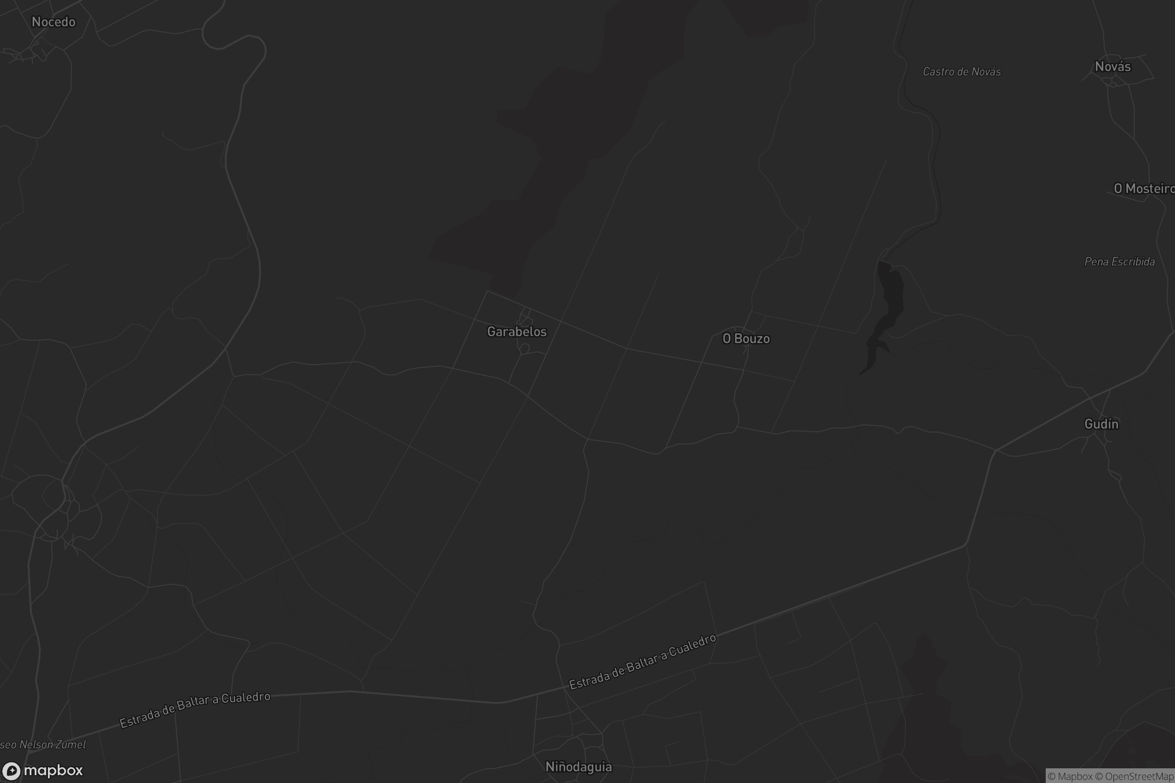 Mapa de Garabelos do Bouzo