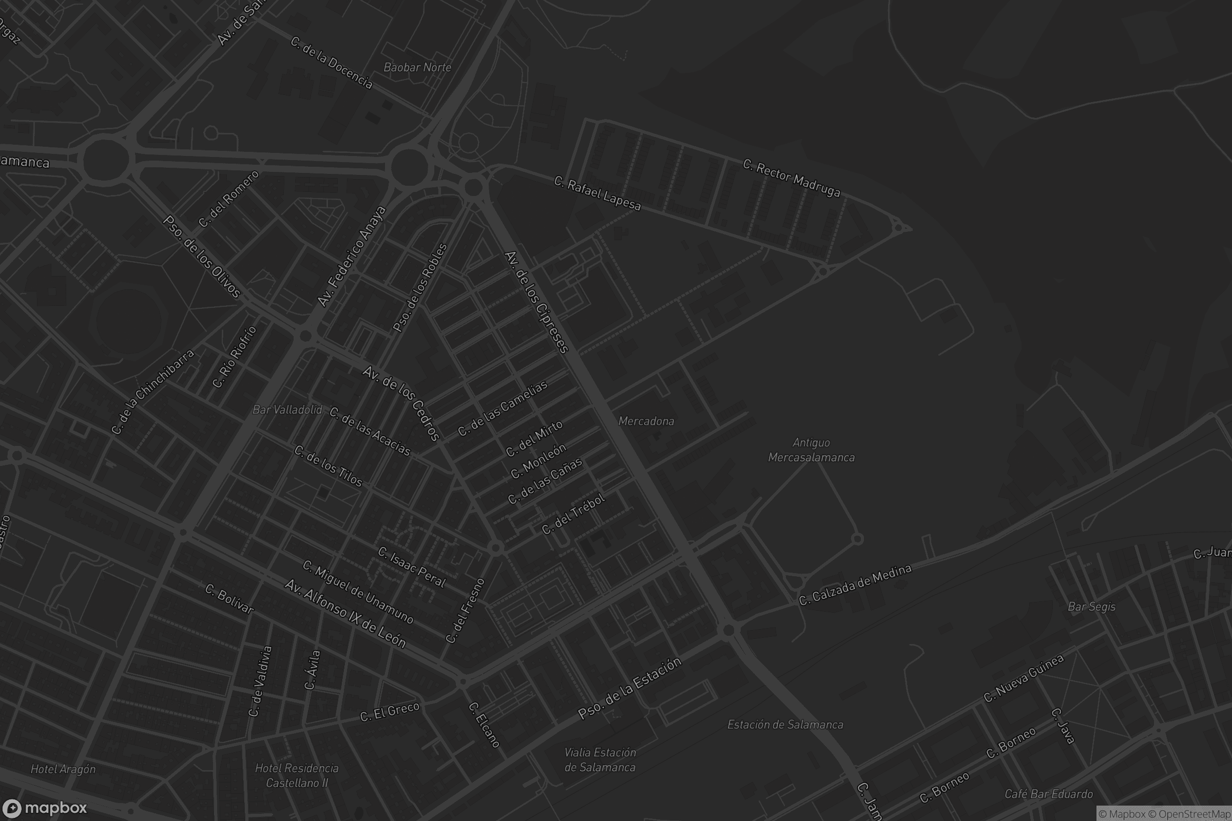 Mapa de Garrido Norte