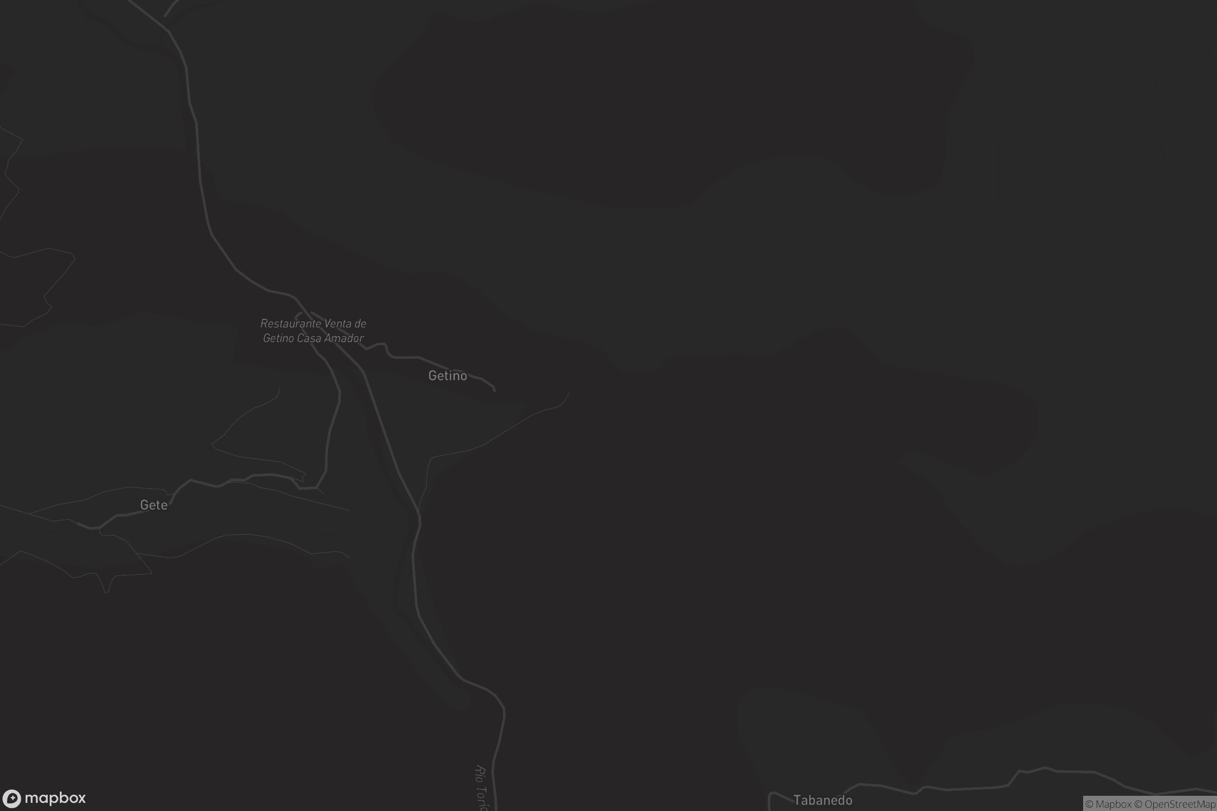 Mapa de Getino