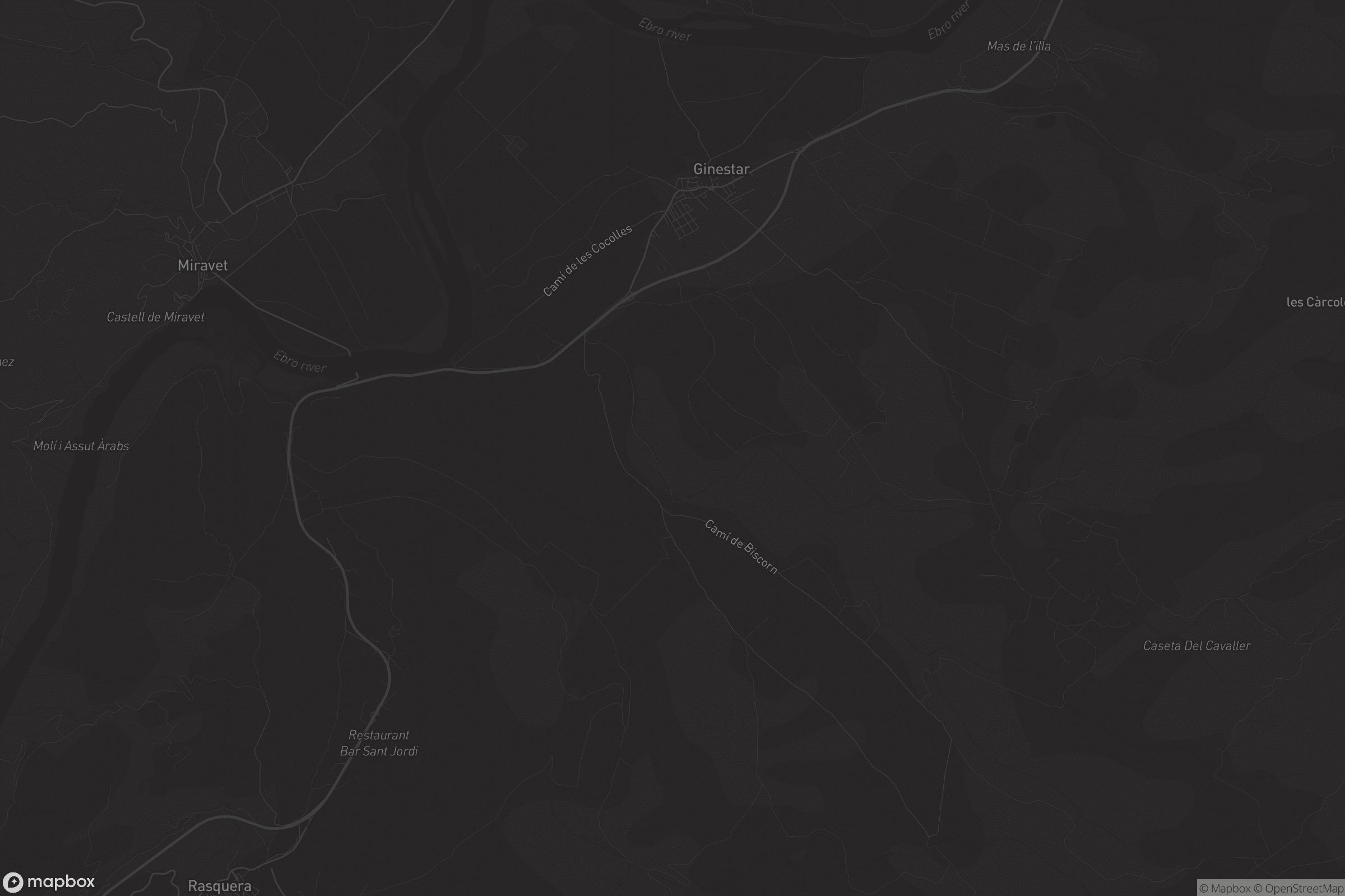 Mapa de Ginestar