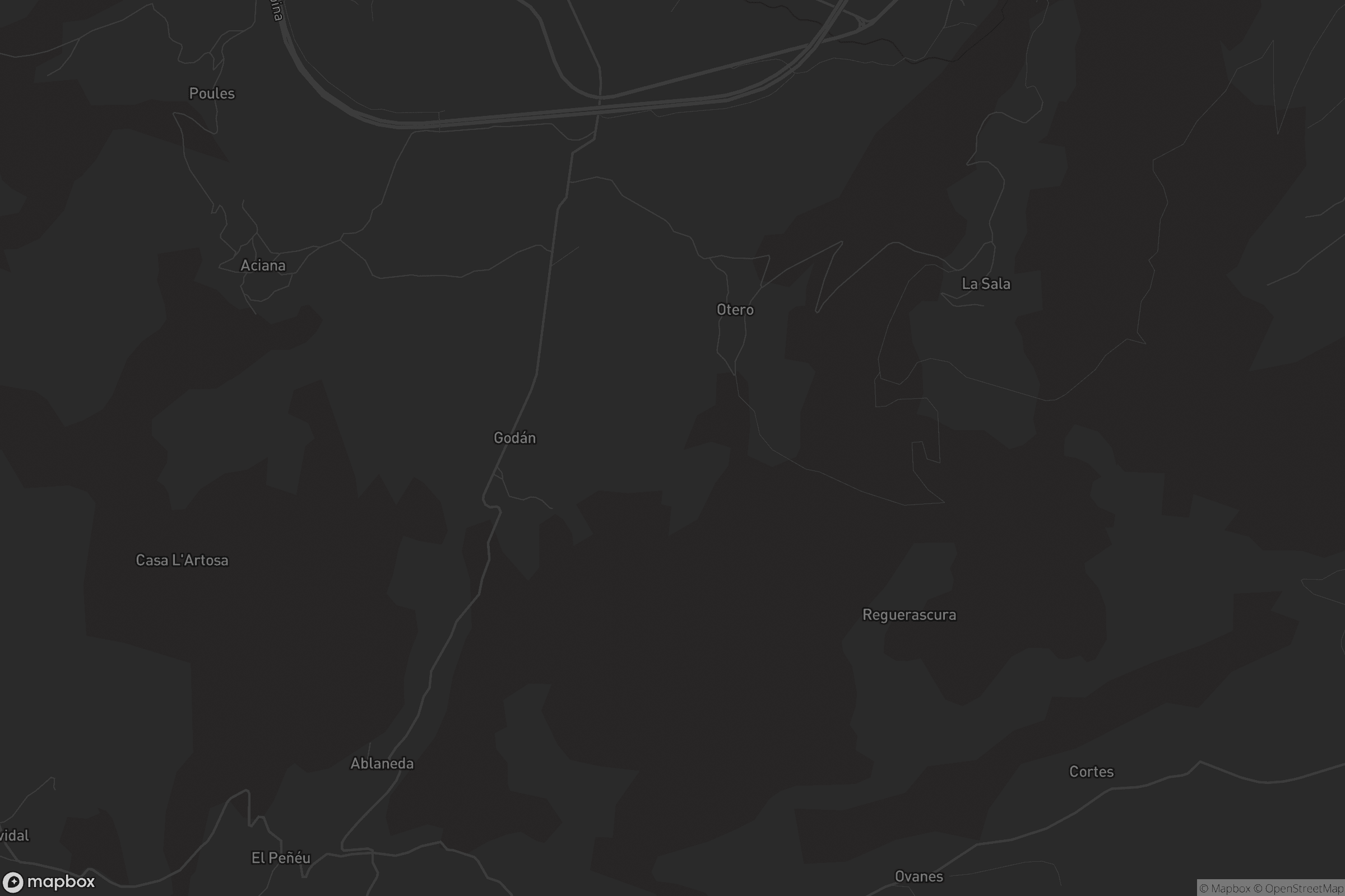 Mapa de Godán