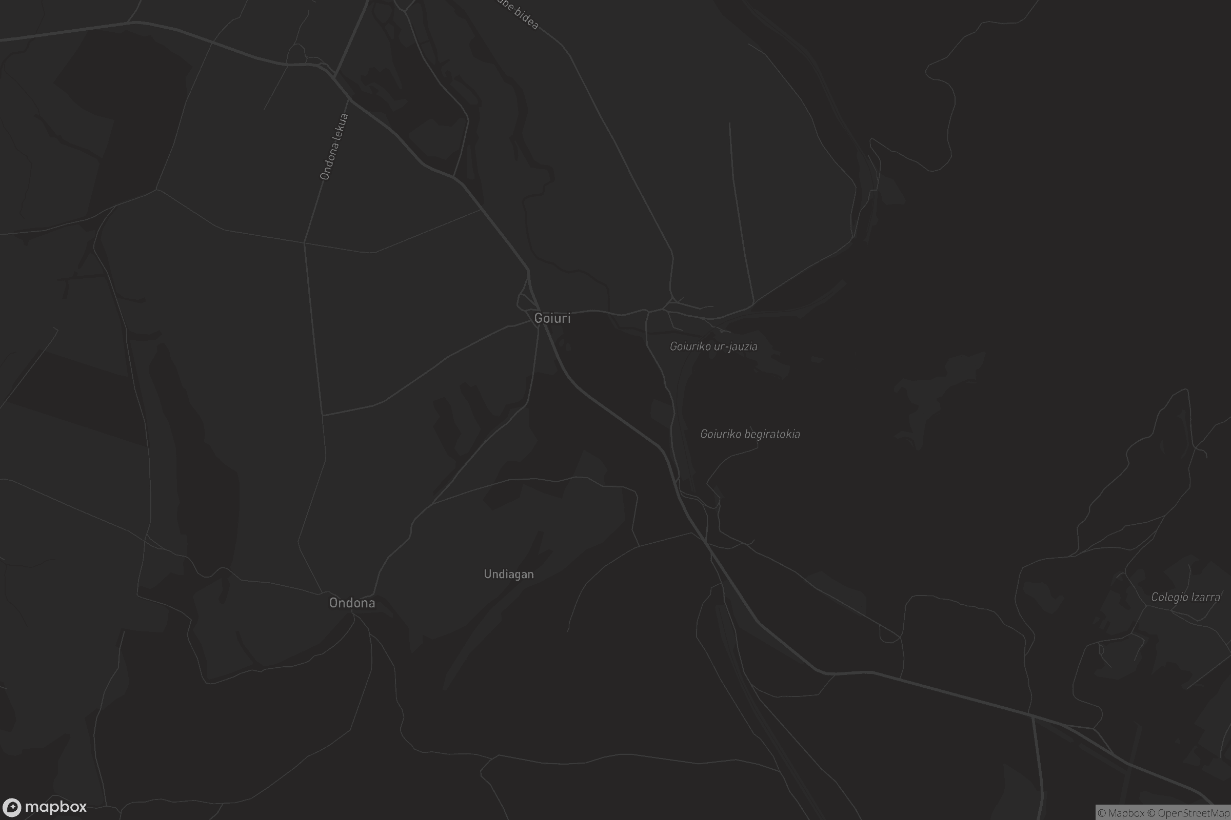 Mapa de Goiuri-Ondona