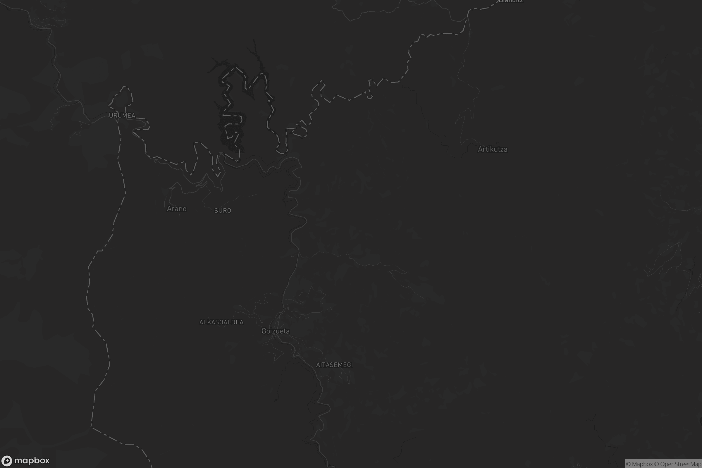 Mapa de Goizueta