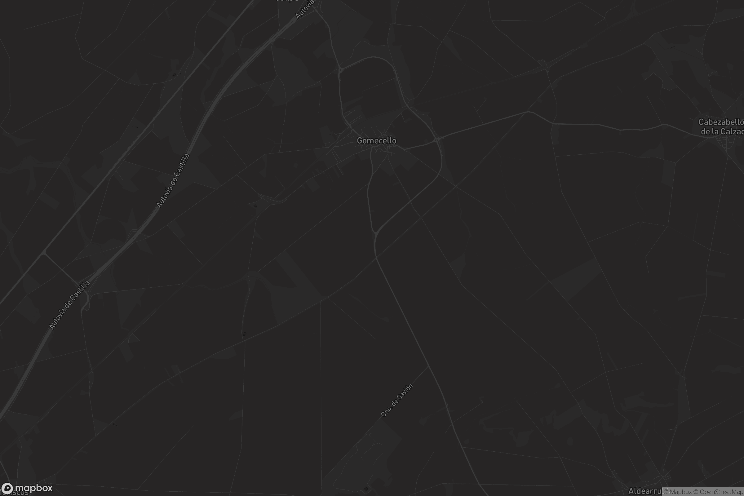 Mapa de Gomecello