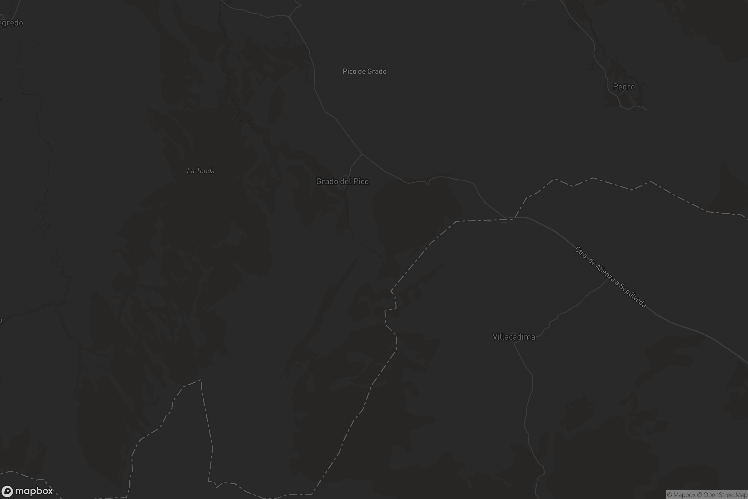 Mapa de Grado del Pico