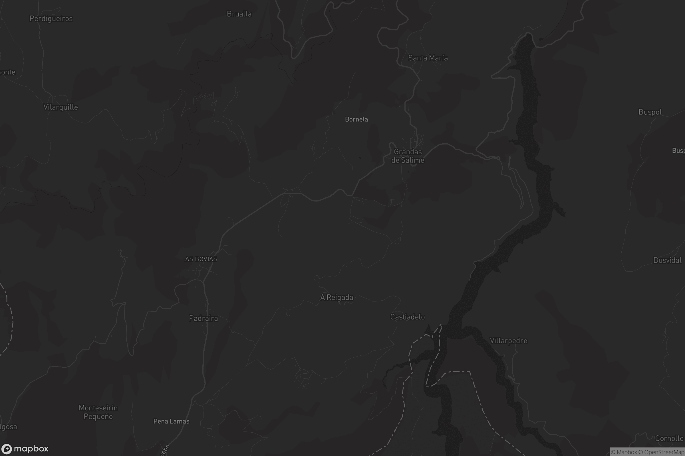 Mapa de Grandas de Salime