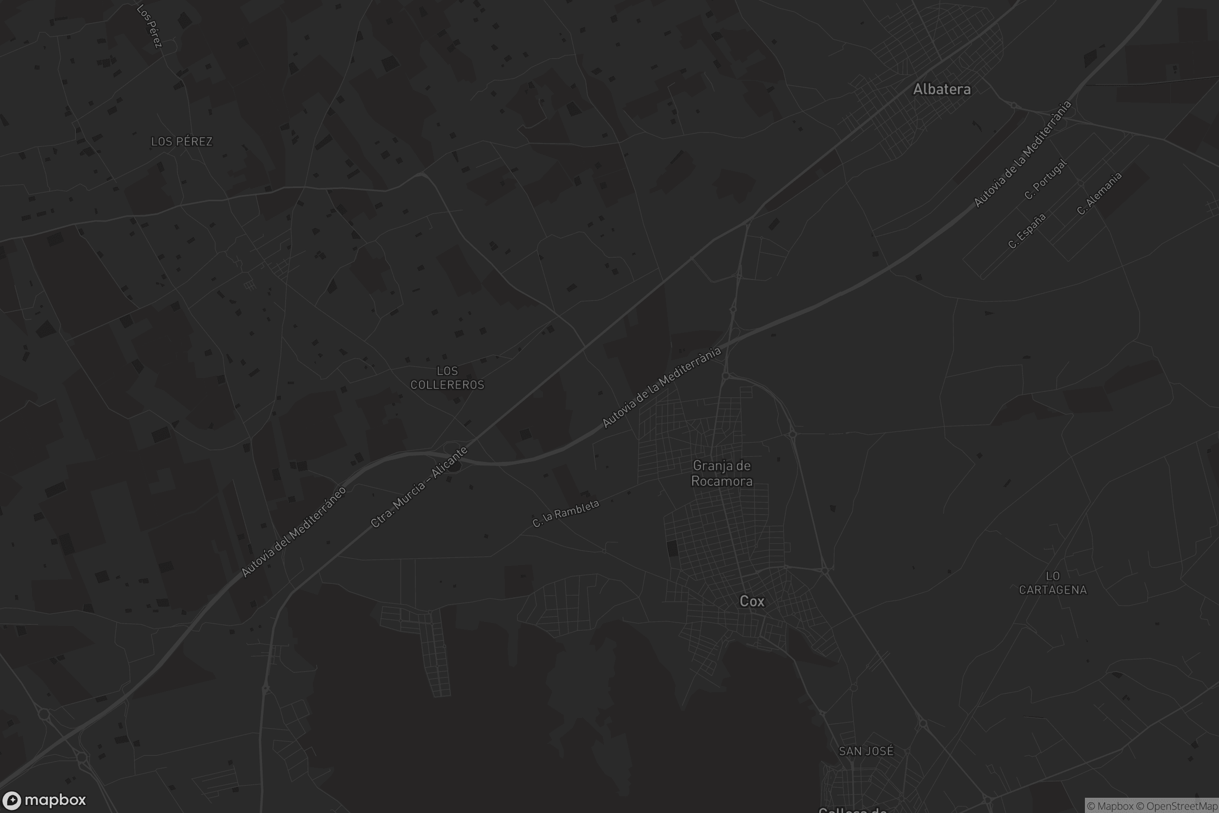 Mapa de Granja de Rocamora