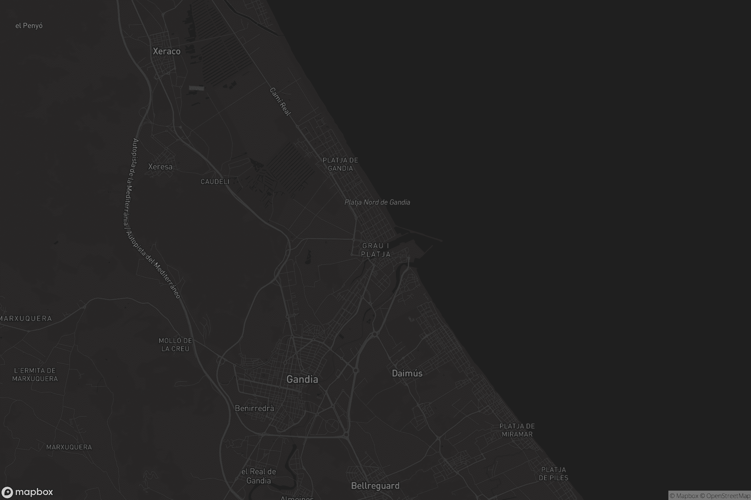 Mapa de Grau i Platja