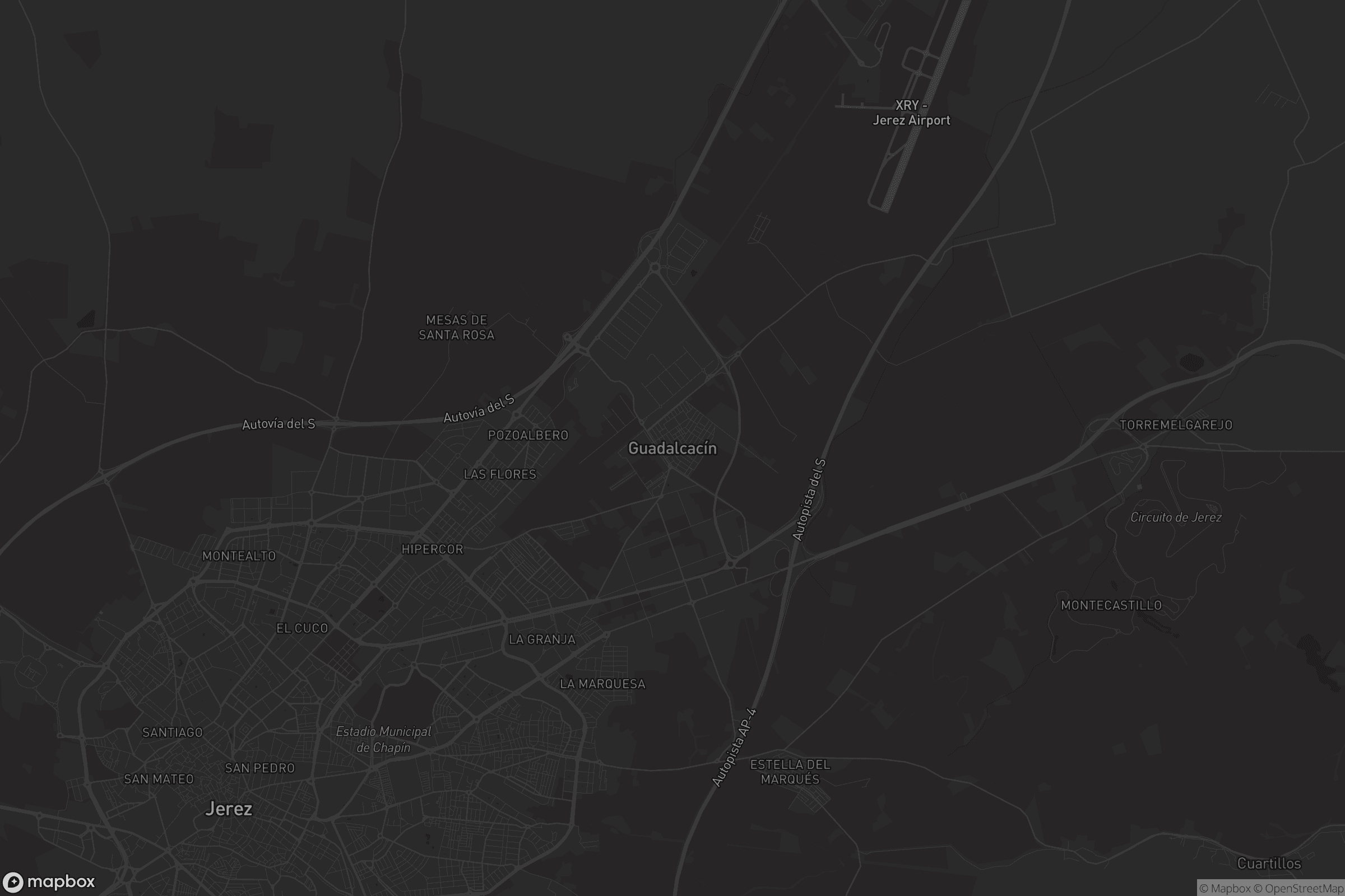 Mapa de Guadalcacín