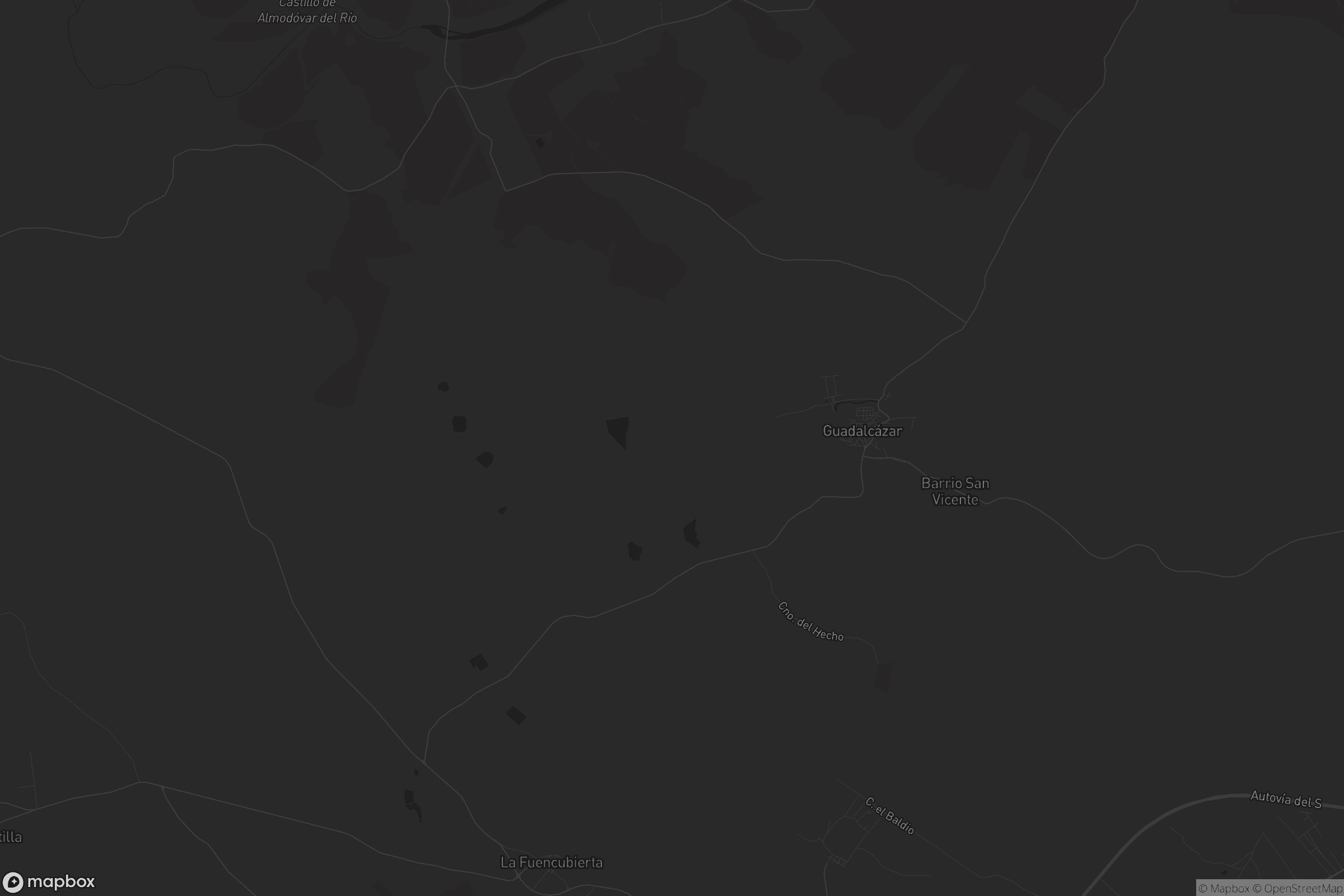 Mapa de Guadalcázar