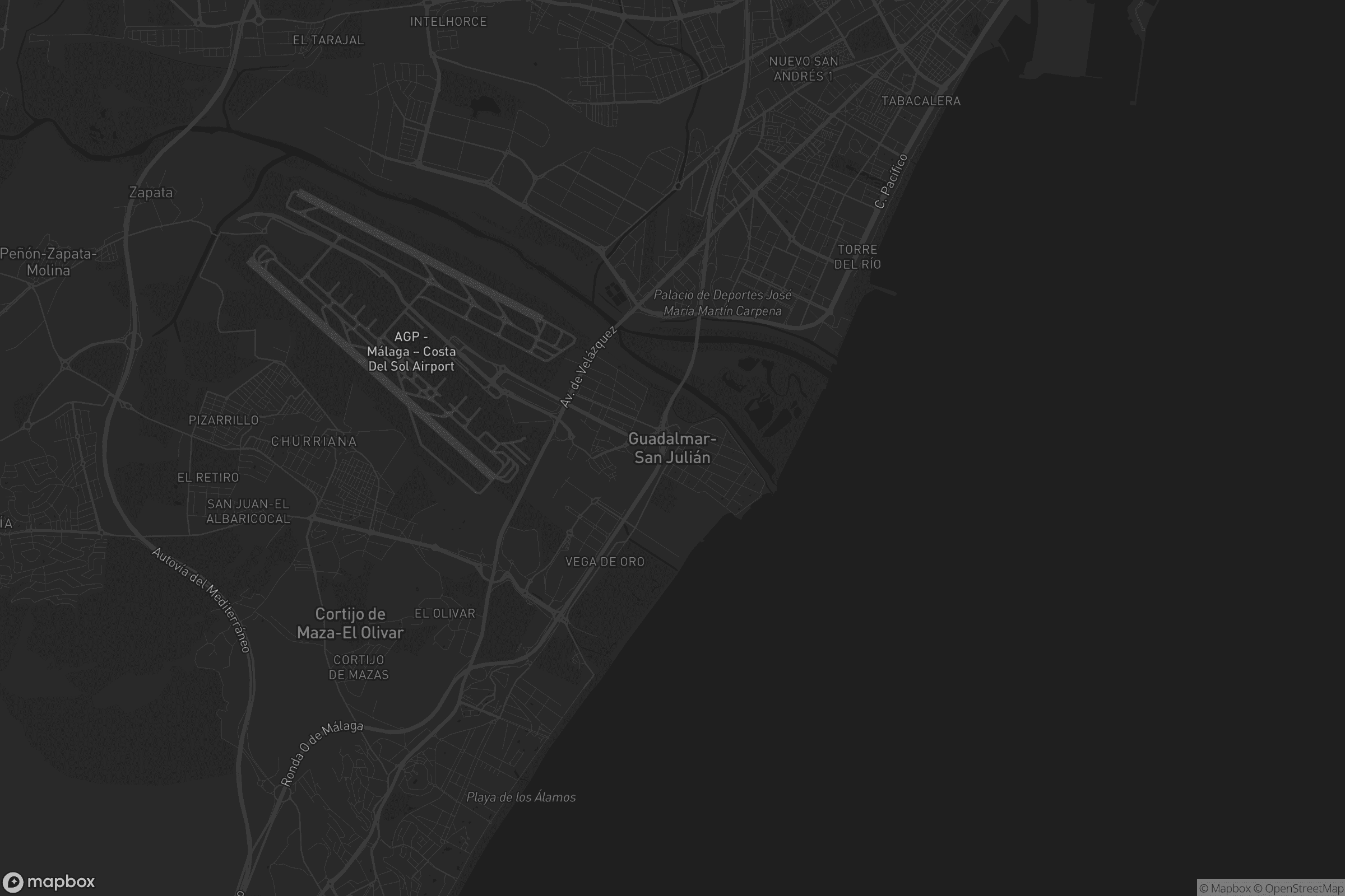 Mapa de Guadalmar-San Julián