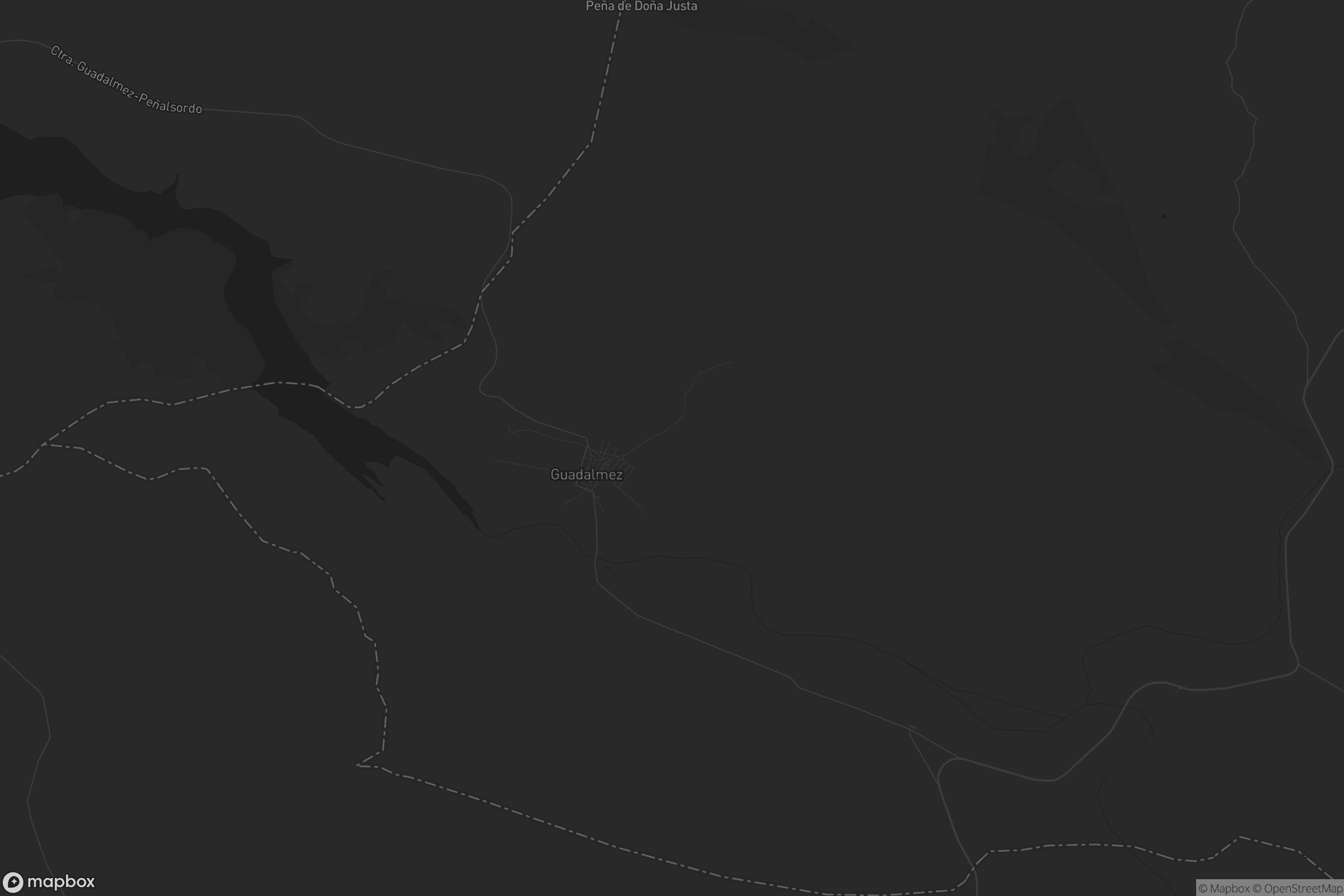 Mapa de Guadalmez