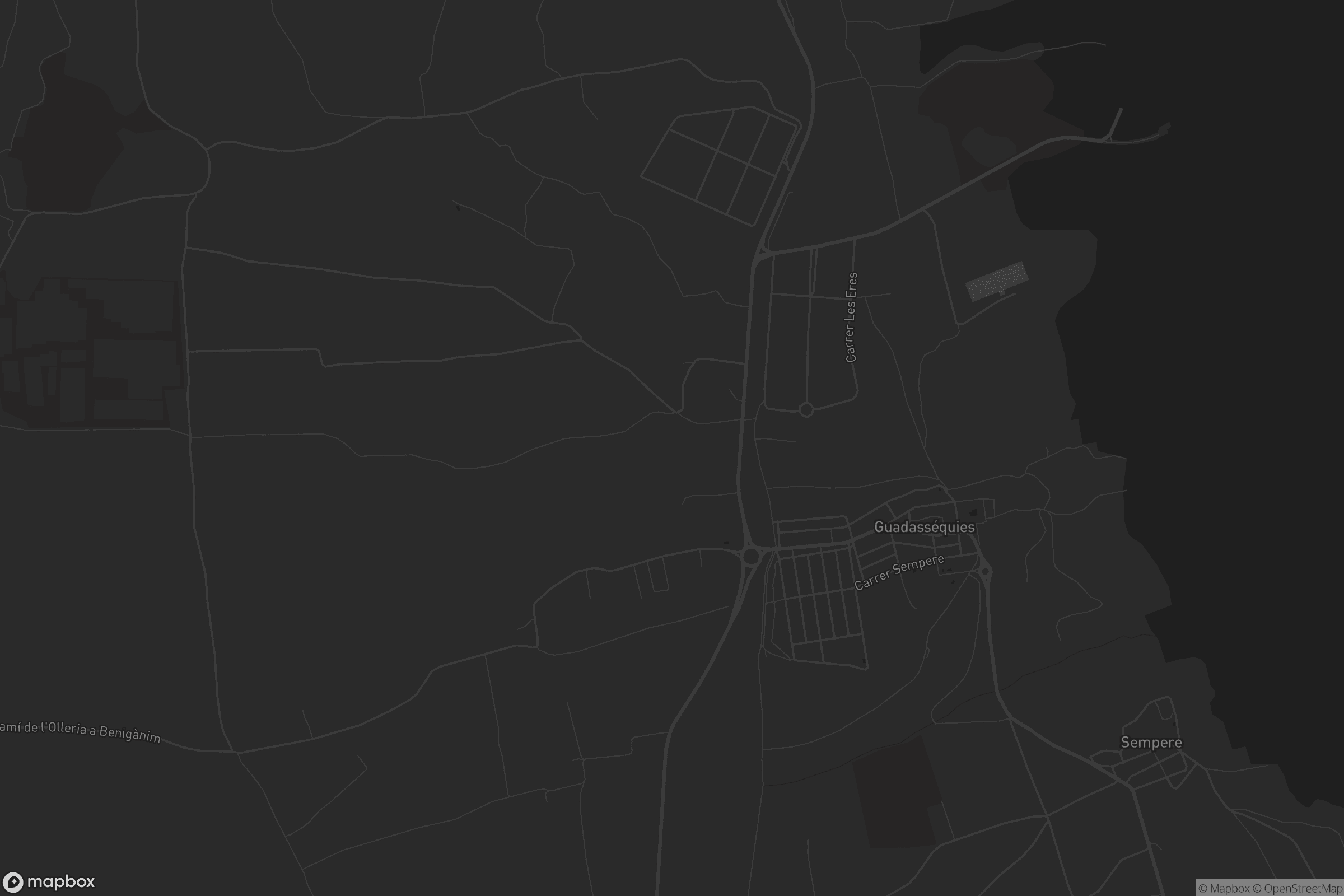 Mapa de Guadasséquies