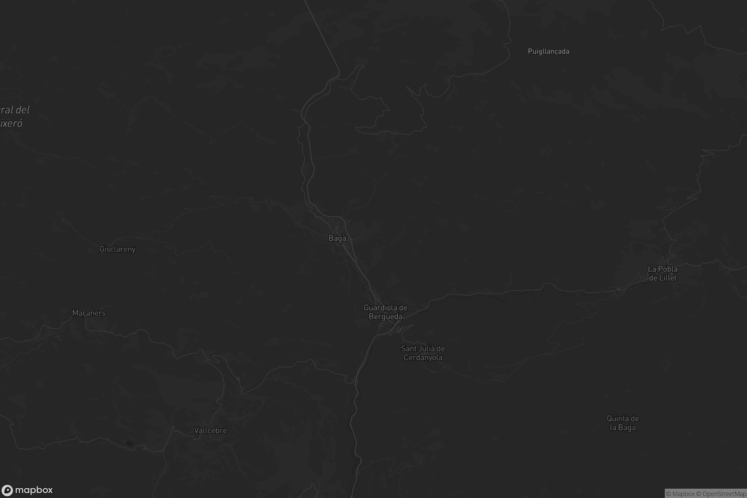 Mapa de Guardiola de Berguedà