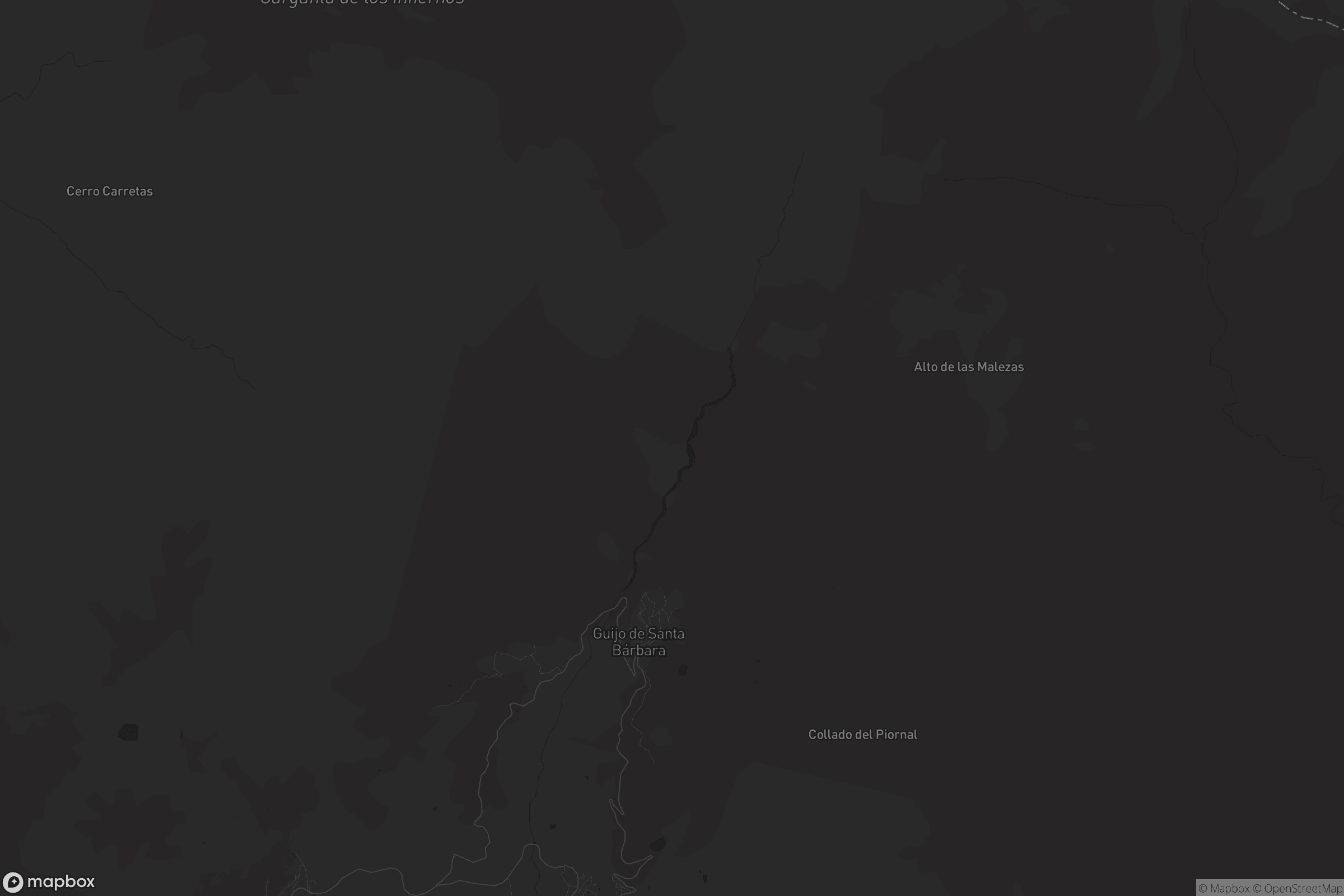 Mapa de Guijo de Santa Bárbara