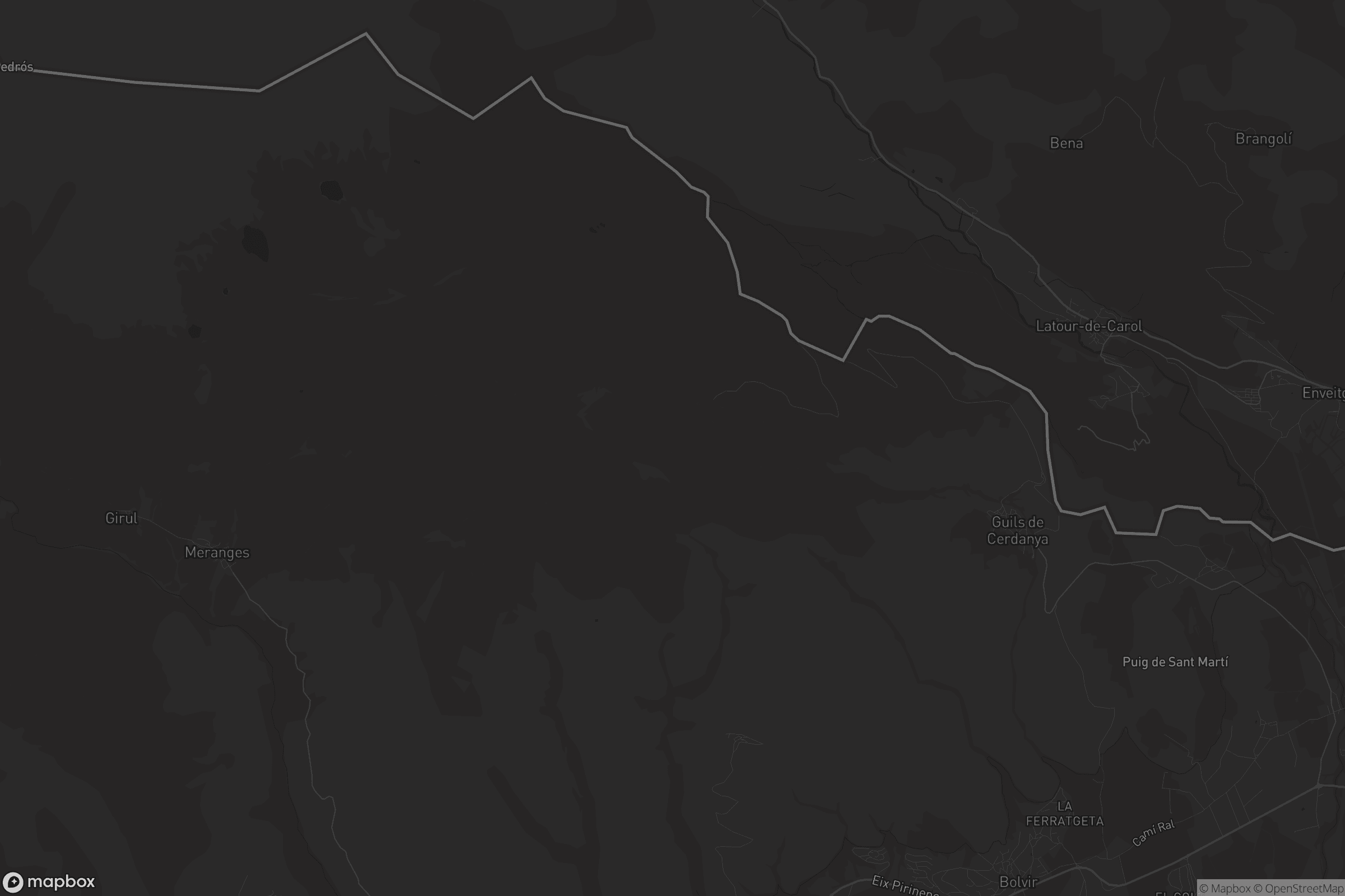 Mapa de Guils de Cerdanya