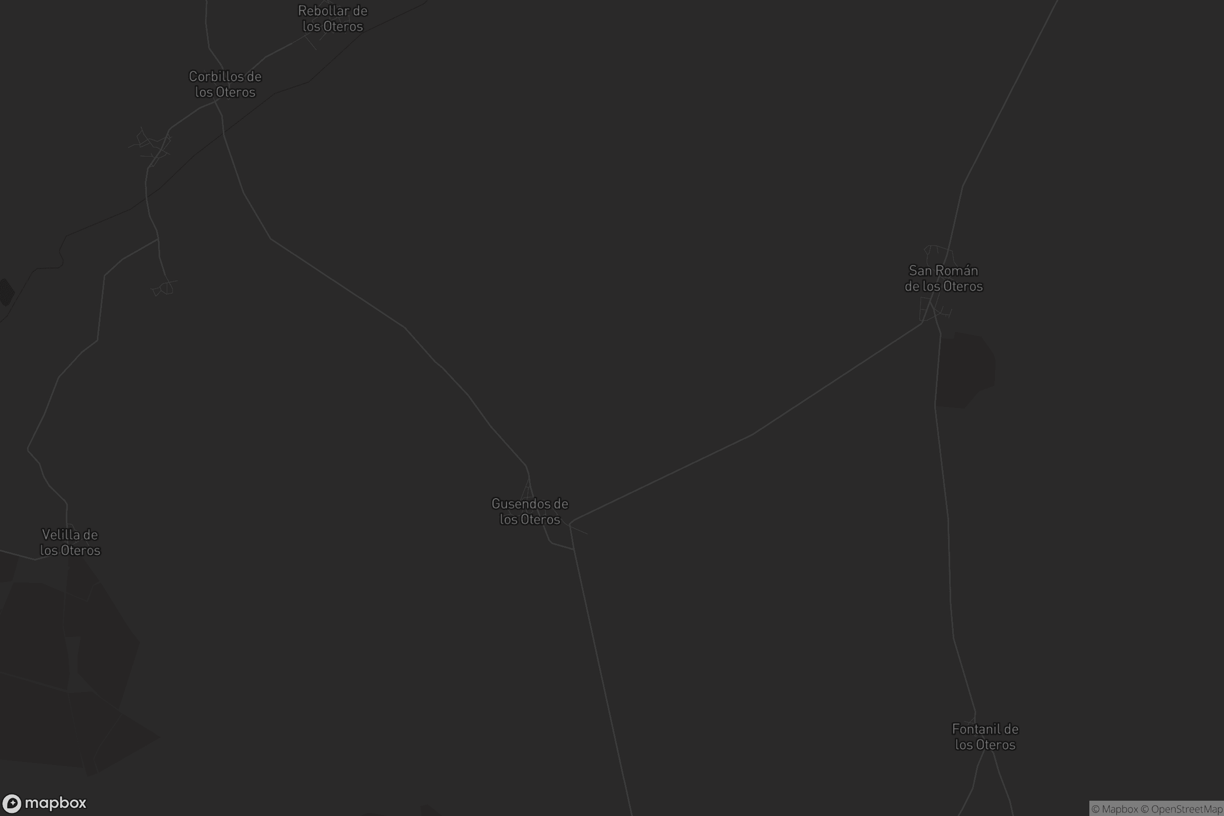Mapa de Gusendos de los Oteros