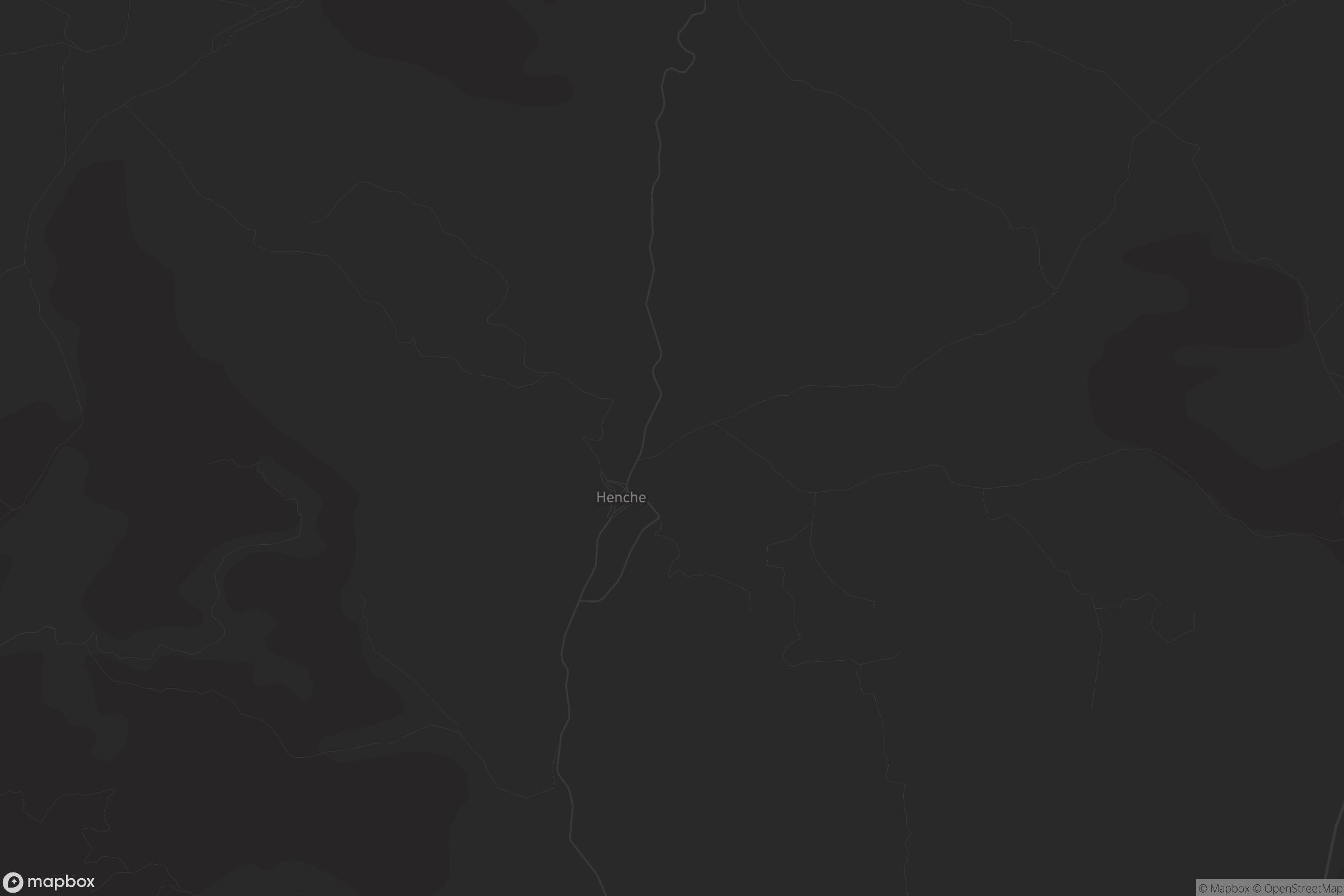 Mapa de Henche