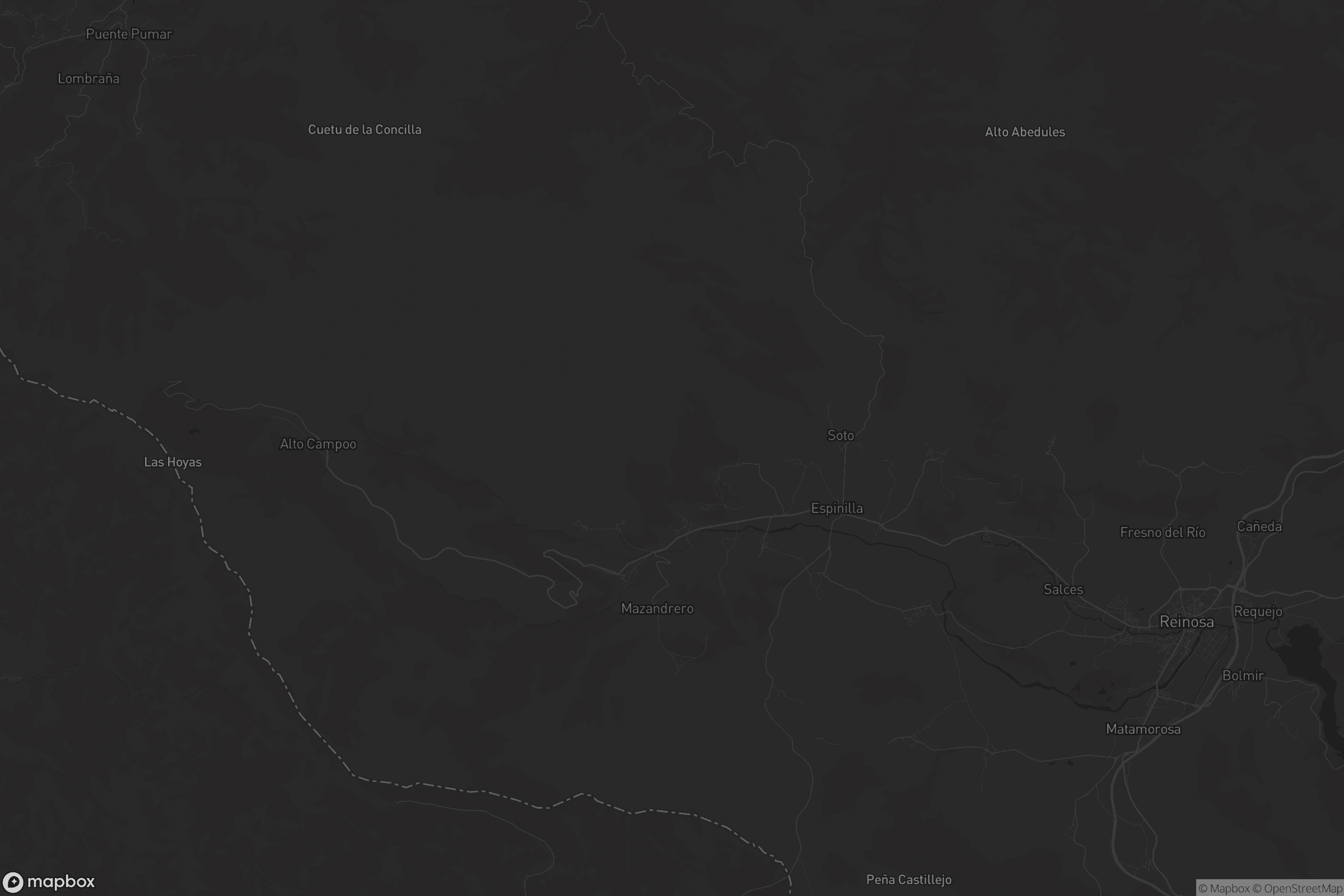 Mapa de Hermandad de Campoo de Suso