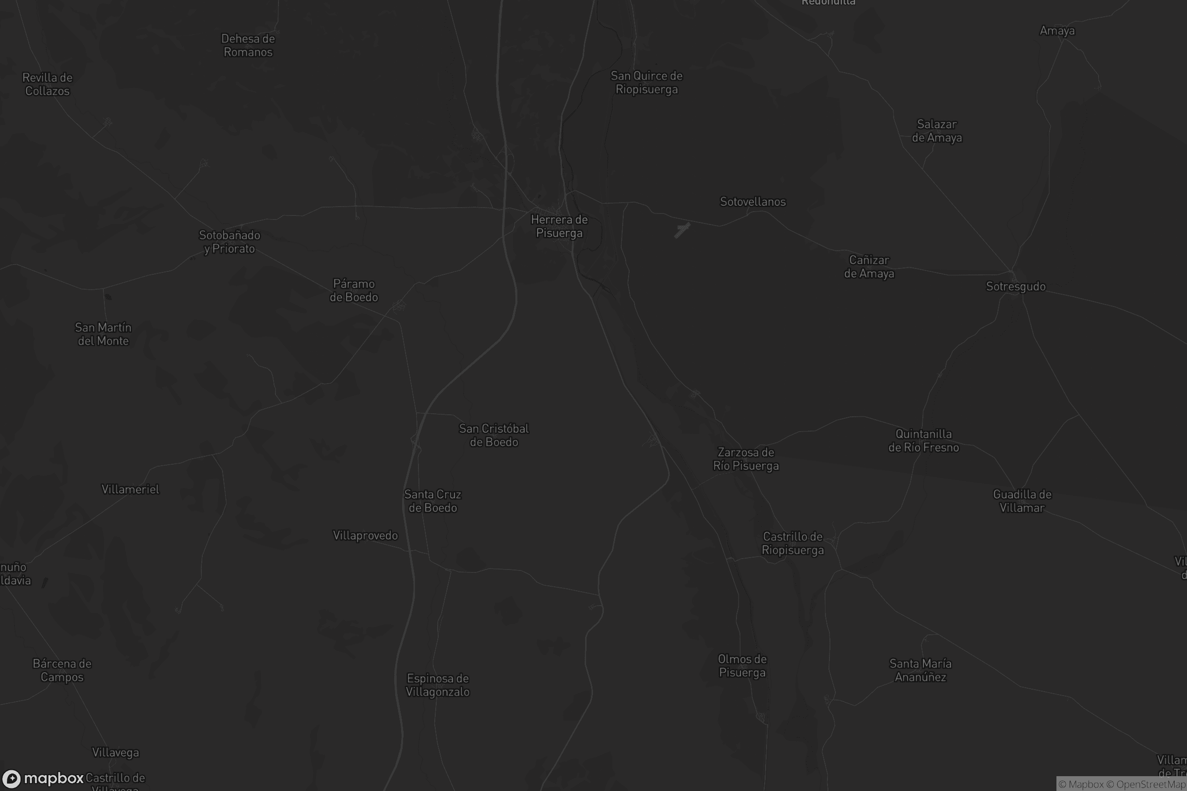 Mapa de Herrera de Pisuerga