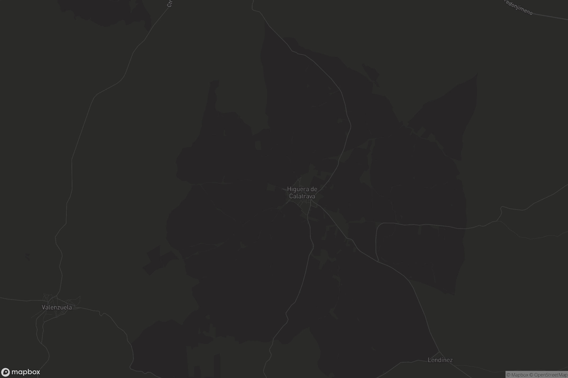 Mapa de Higuera de Calatrava