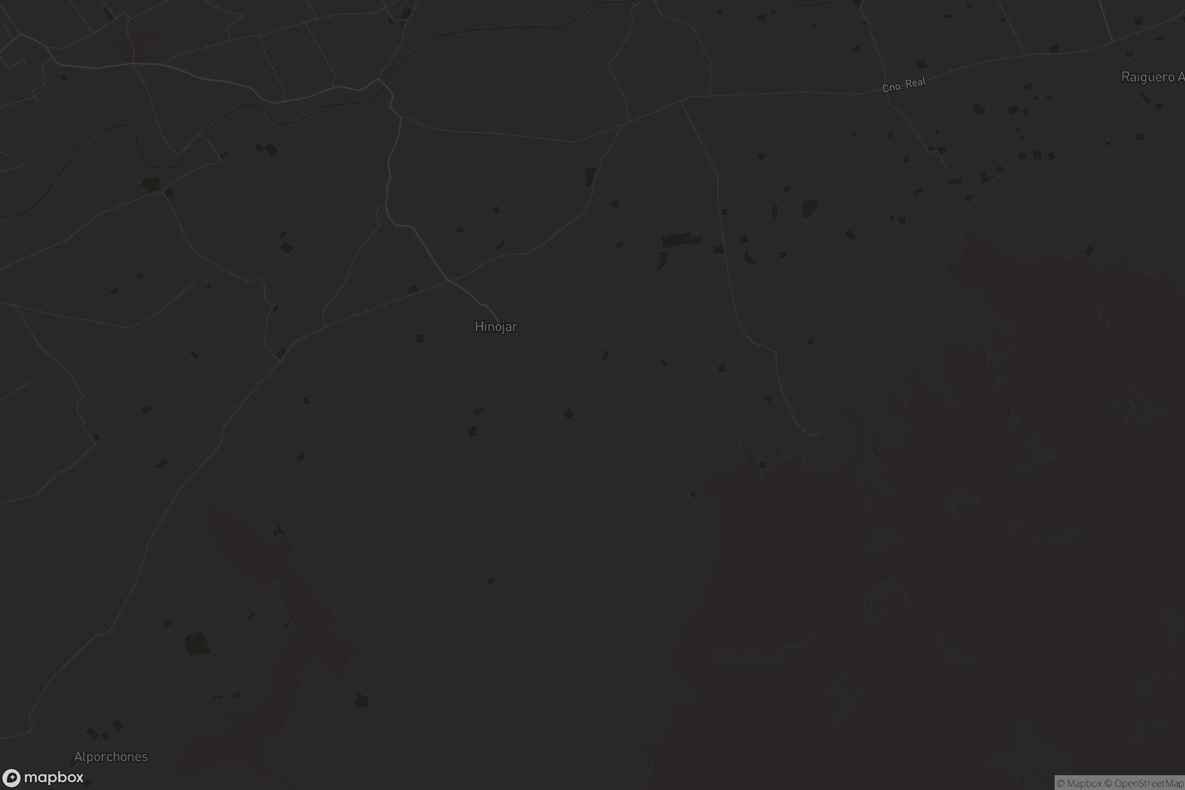 Mapa de Hinójar