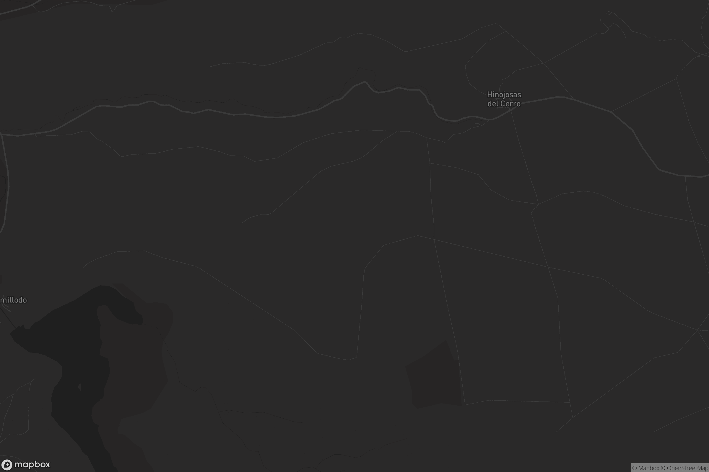 Mapa de Hinojosas del Cerro