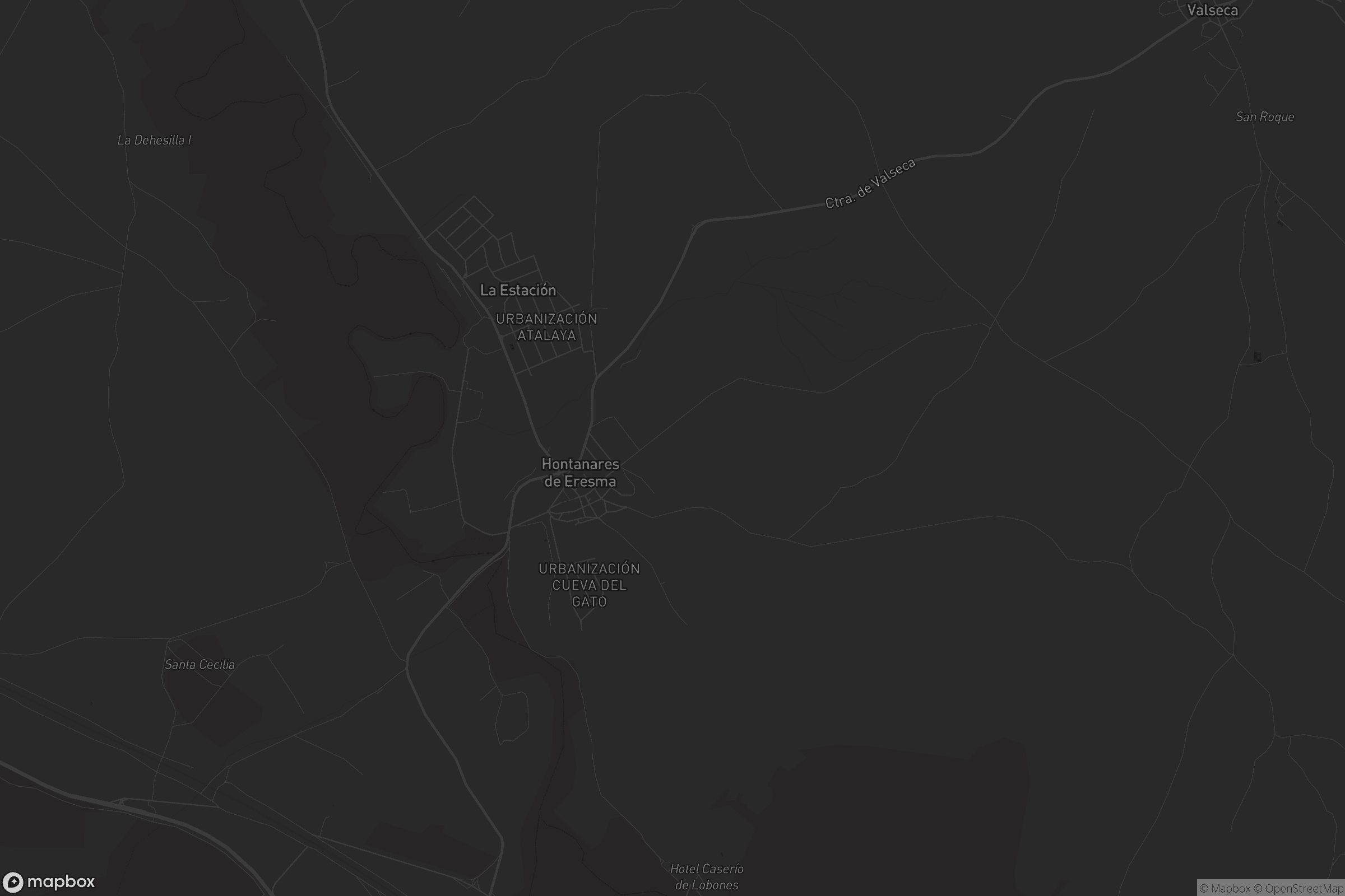 Mapa de Hontanares de Eresma