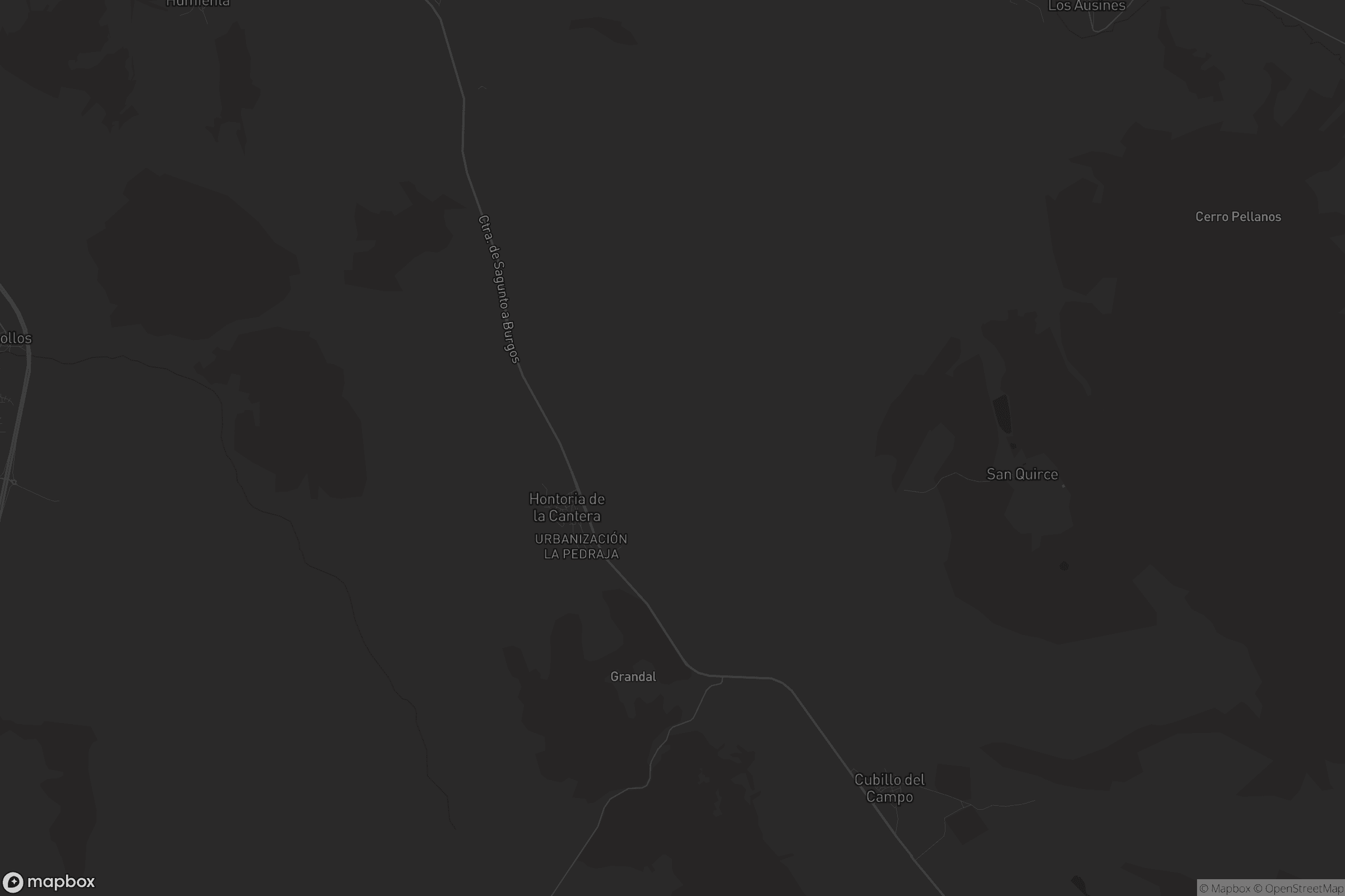 Mapa de Hontoria de la Cantera