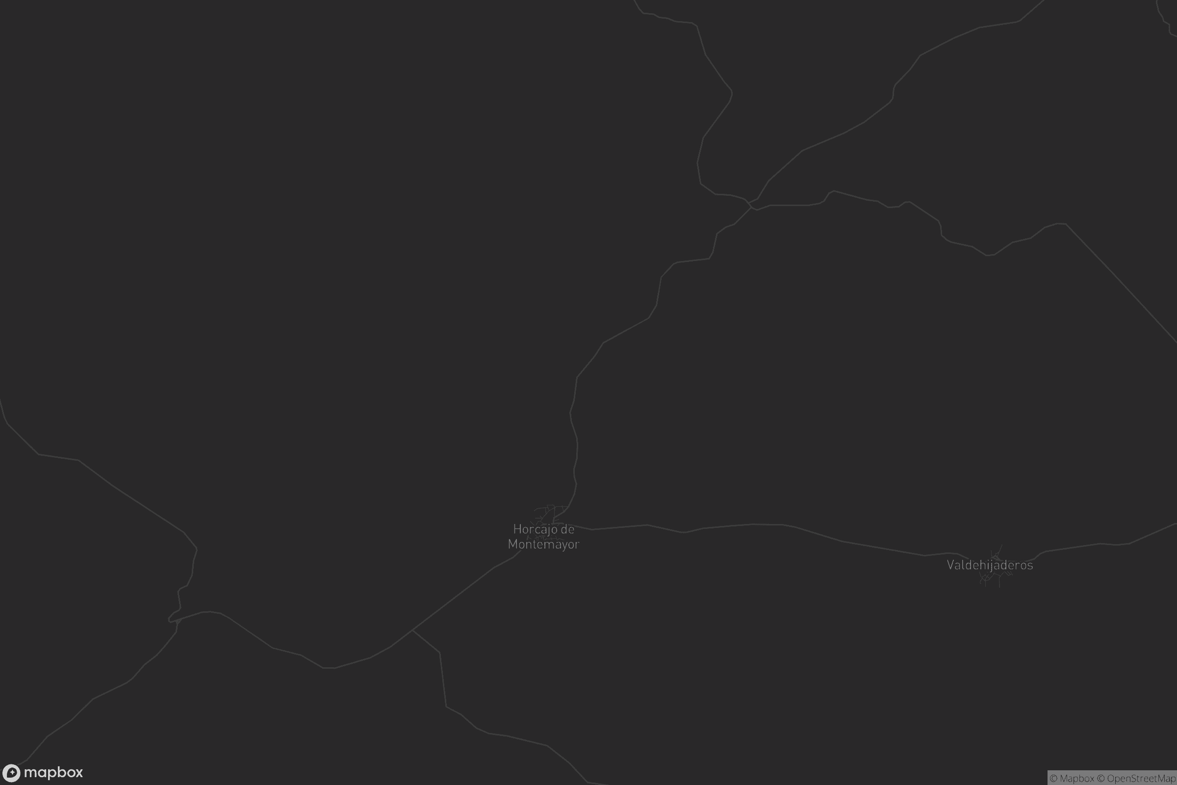 Mapa de Horcajo de Montemayor