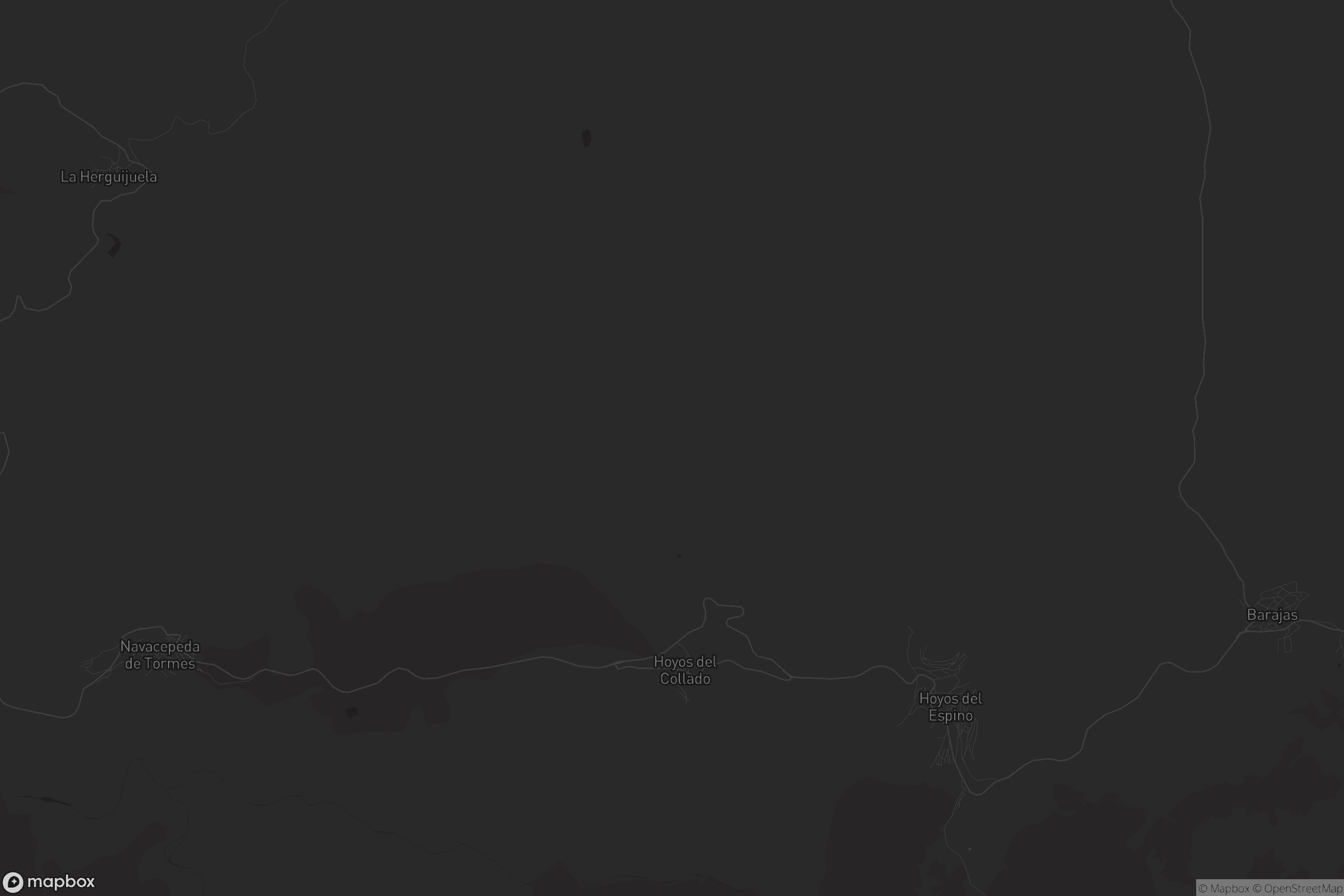 Mapa de Hoyos del Collado