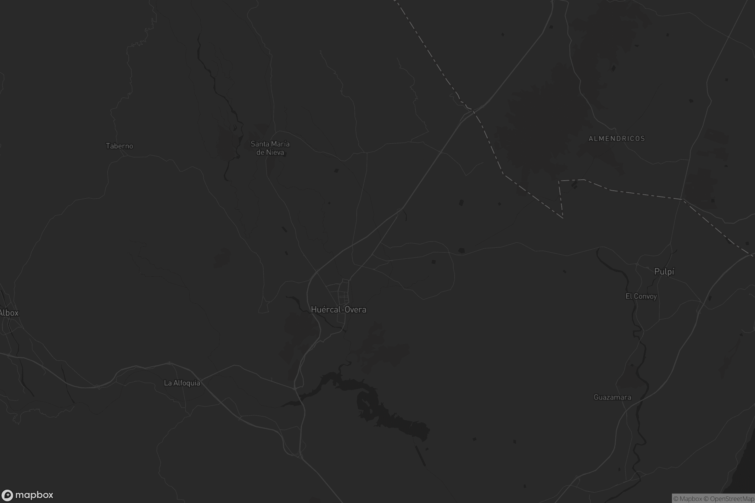 Mapa de Huércal-Overa