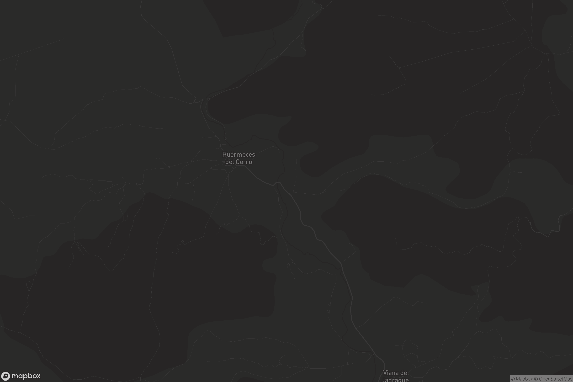 Mapa de Huérmeces del Cerro