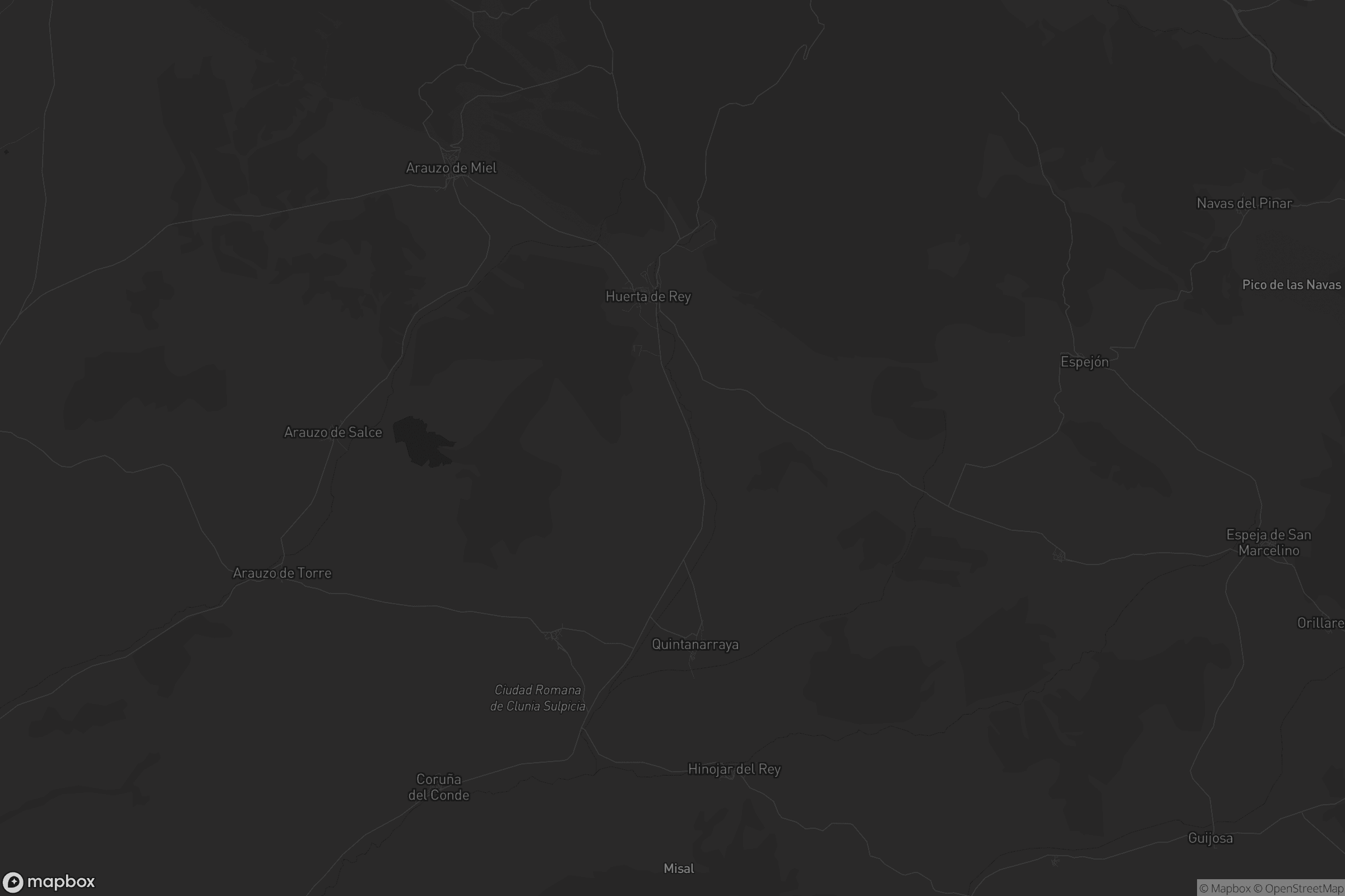 Mapa de Huerta de Rey