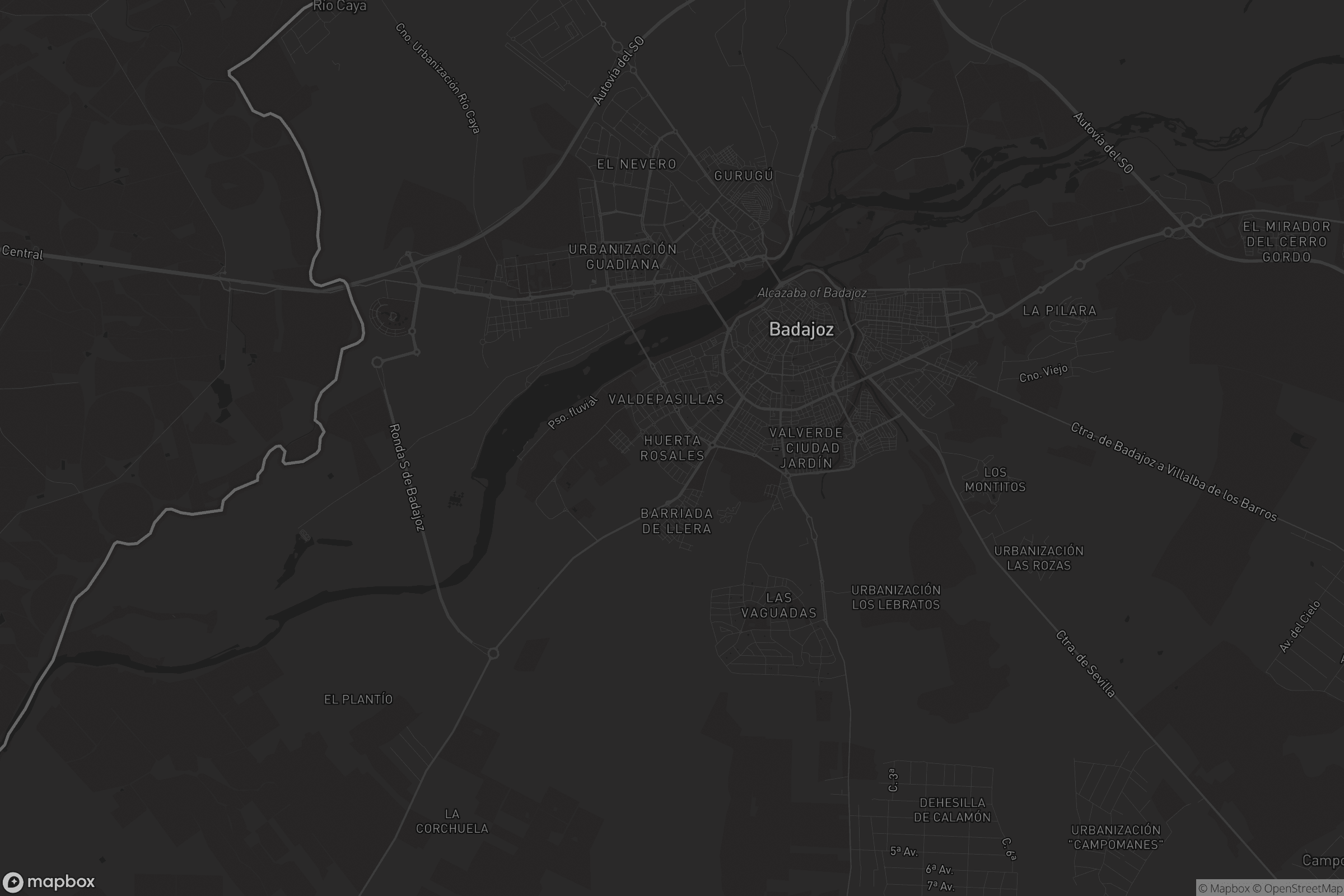 Mapa de Huerta Rosales