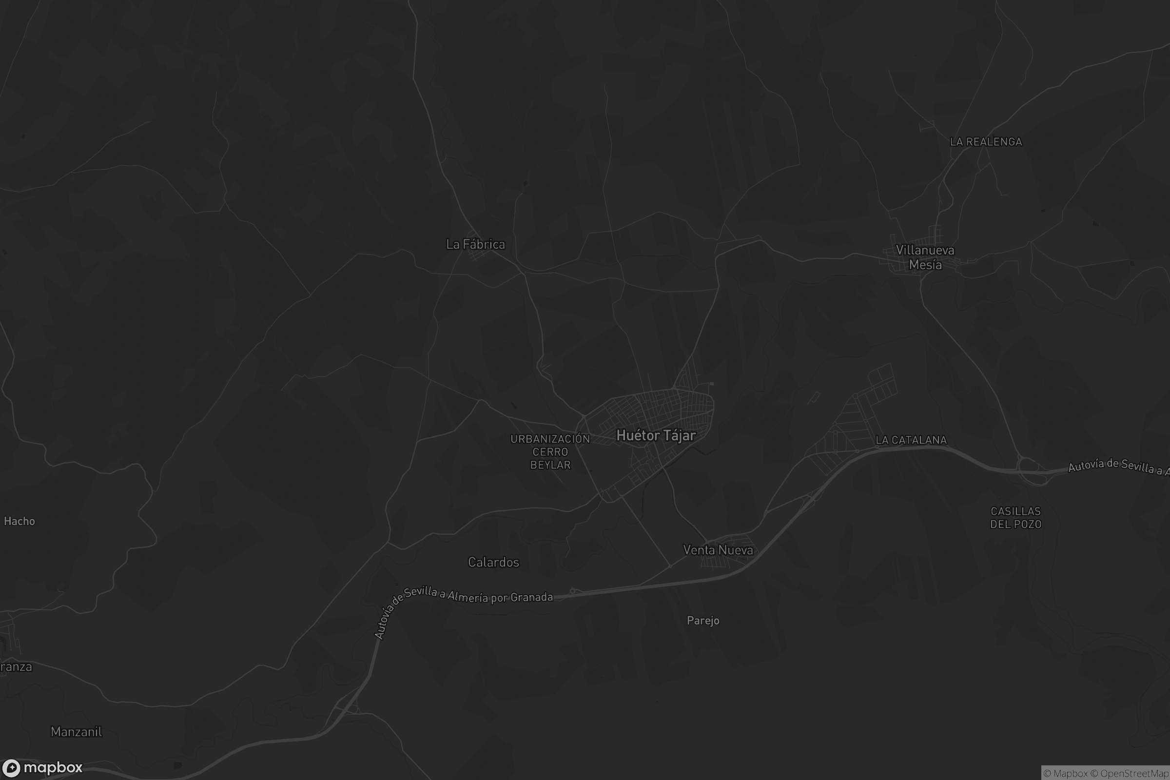 Mapa de Huétor Tájar