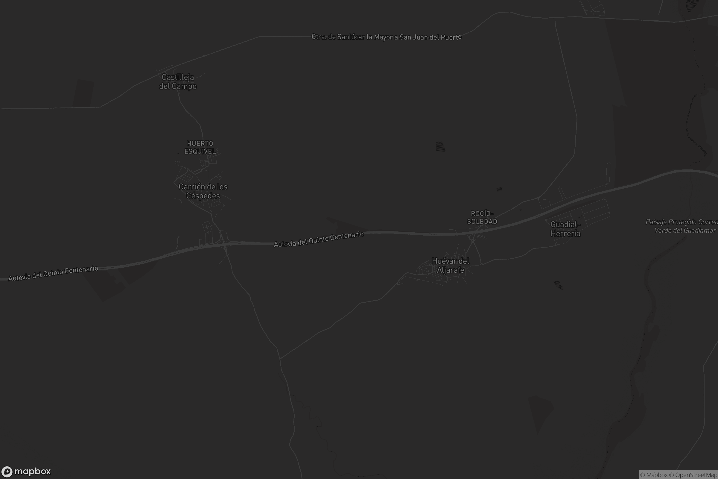 Mapa de Huévar del Aljarafe