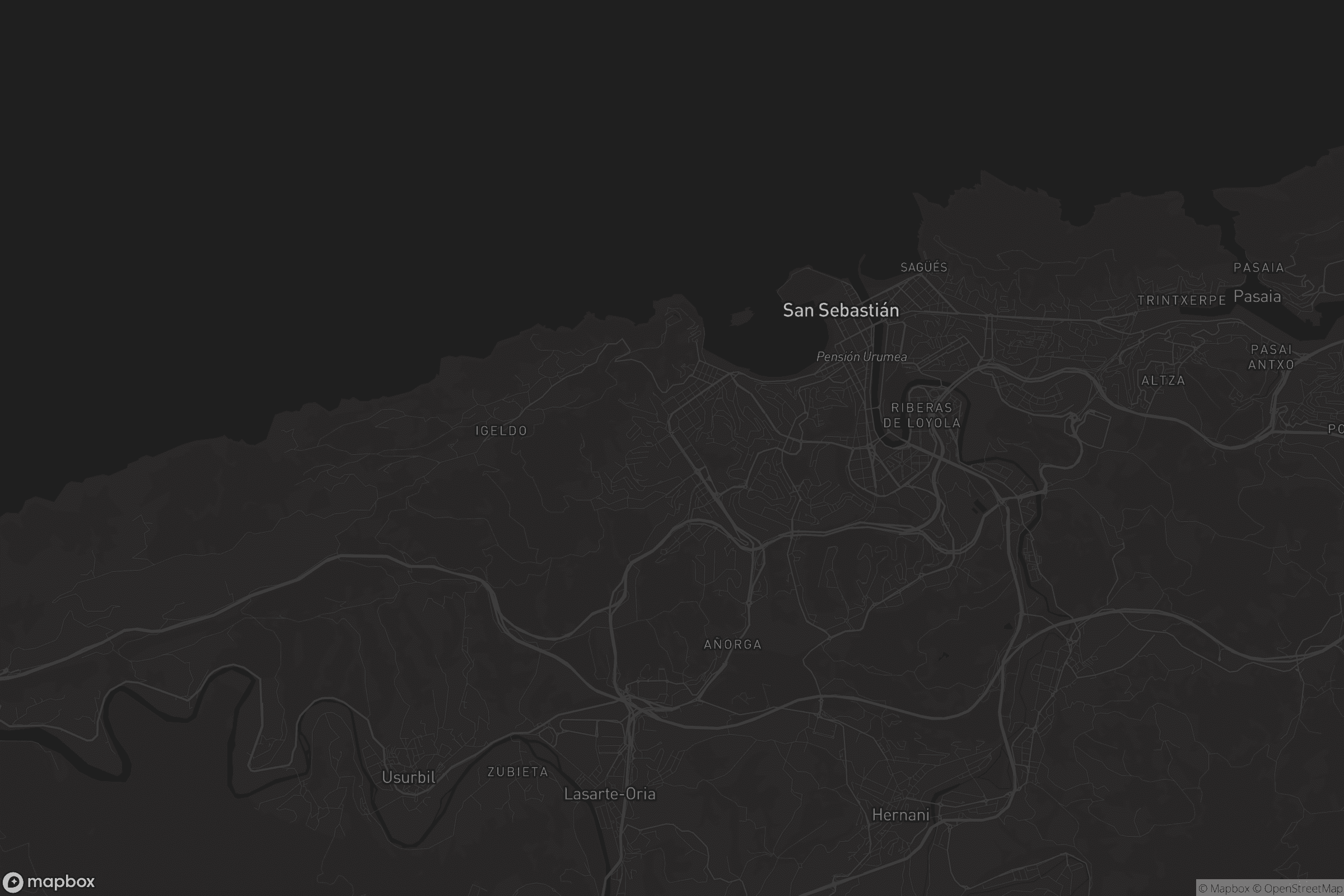 Mapa de Ibaeta