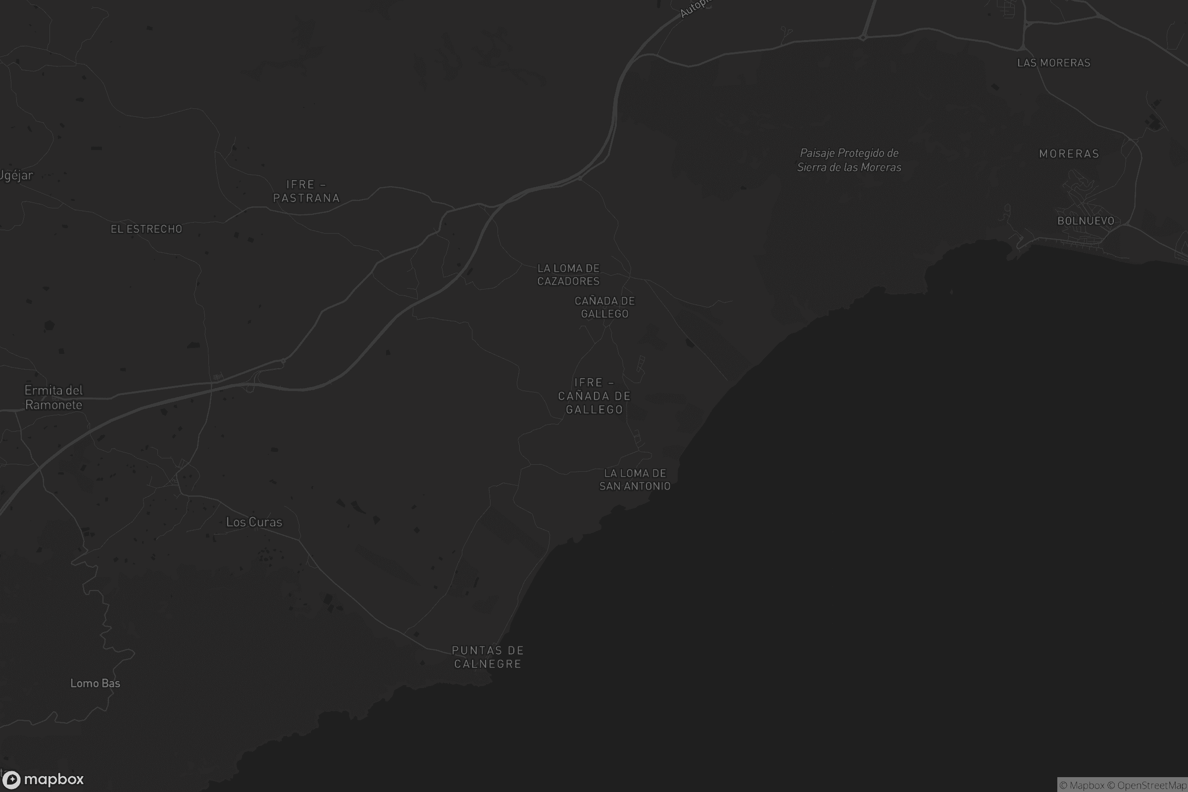 Mapa de Ifre - Cañada de Gallego