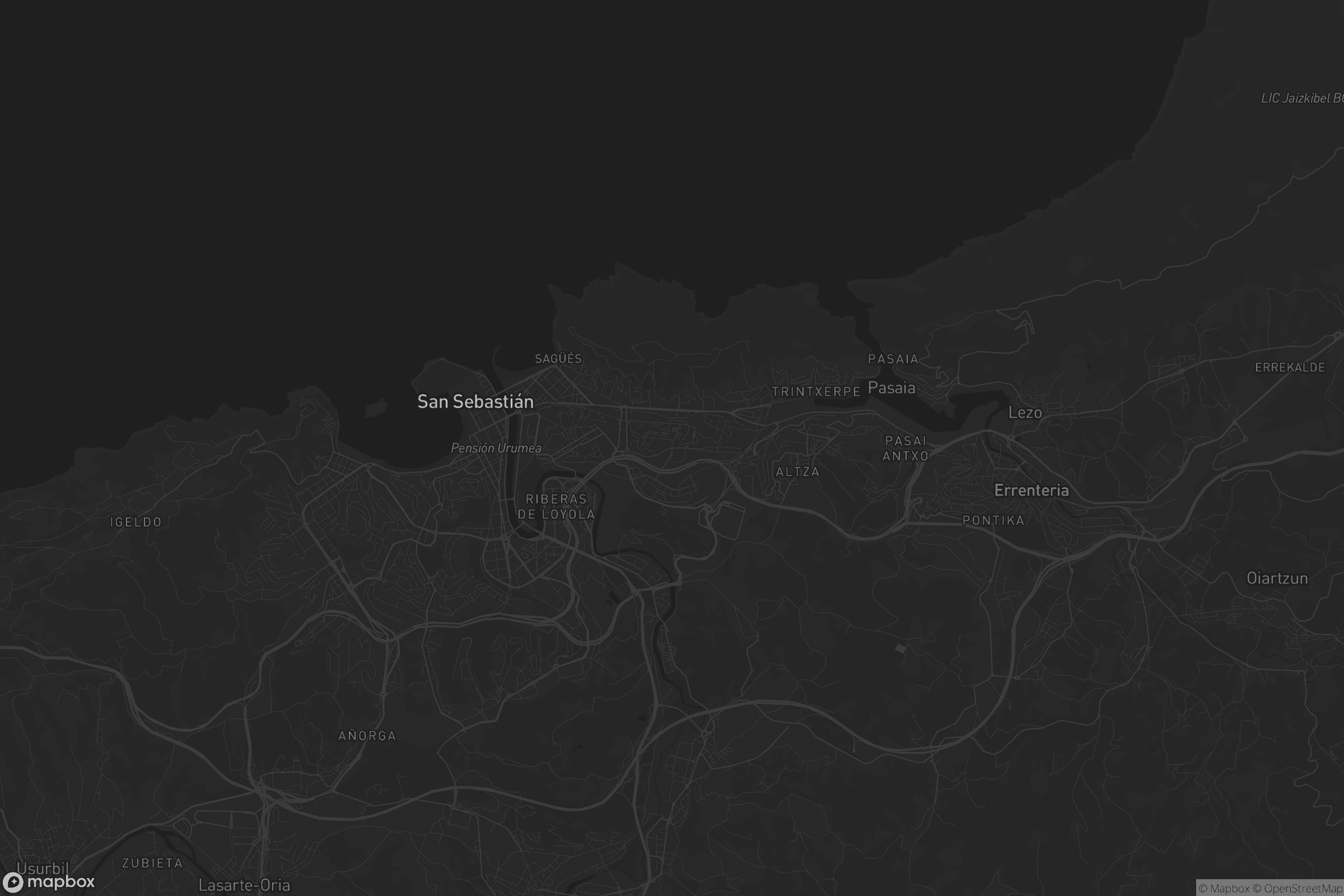 Mapa de Ipar Intxaurrondo
