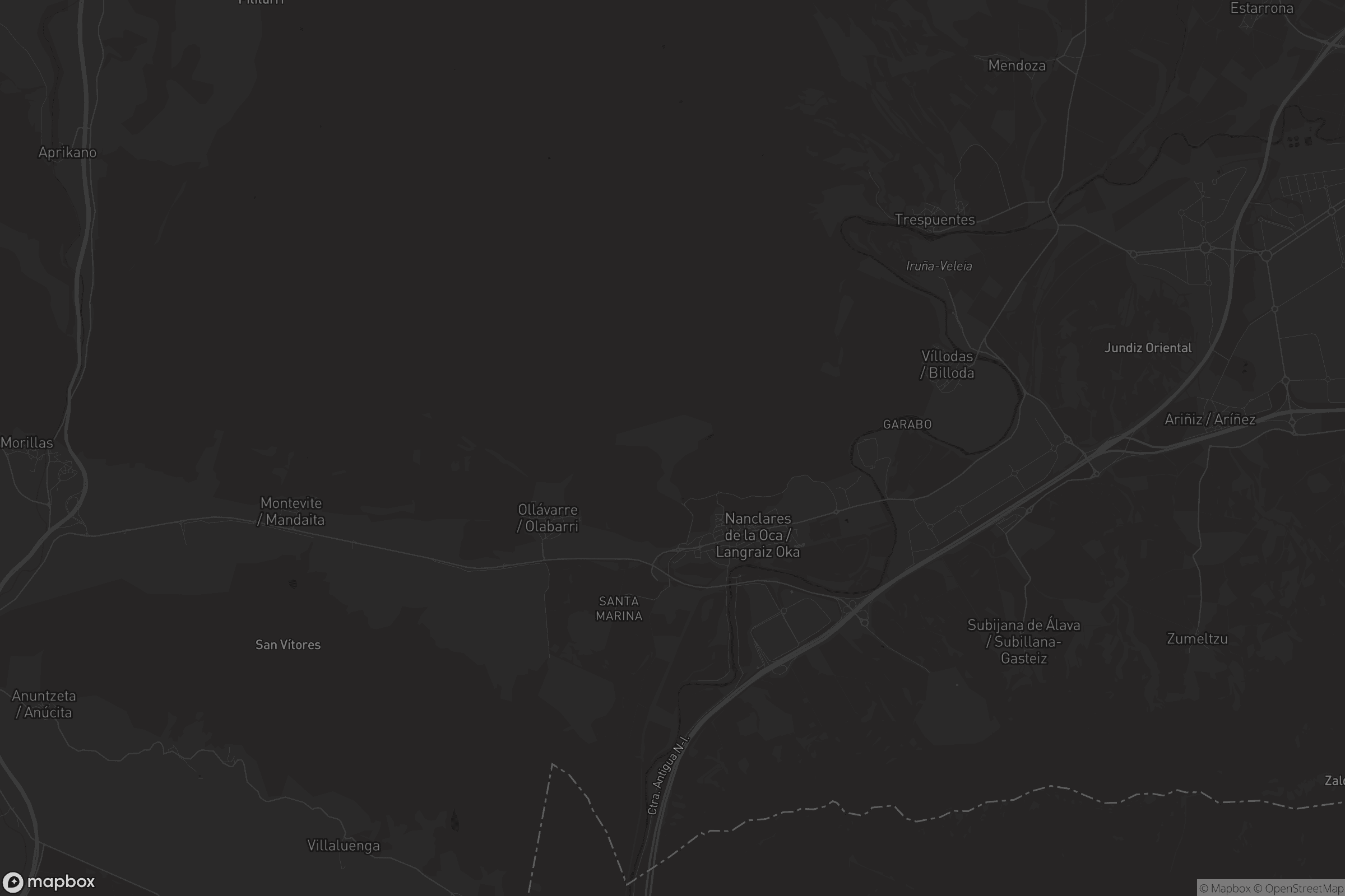 Mapa de Iruña Oka / Iruña de Oca